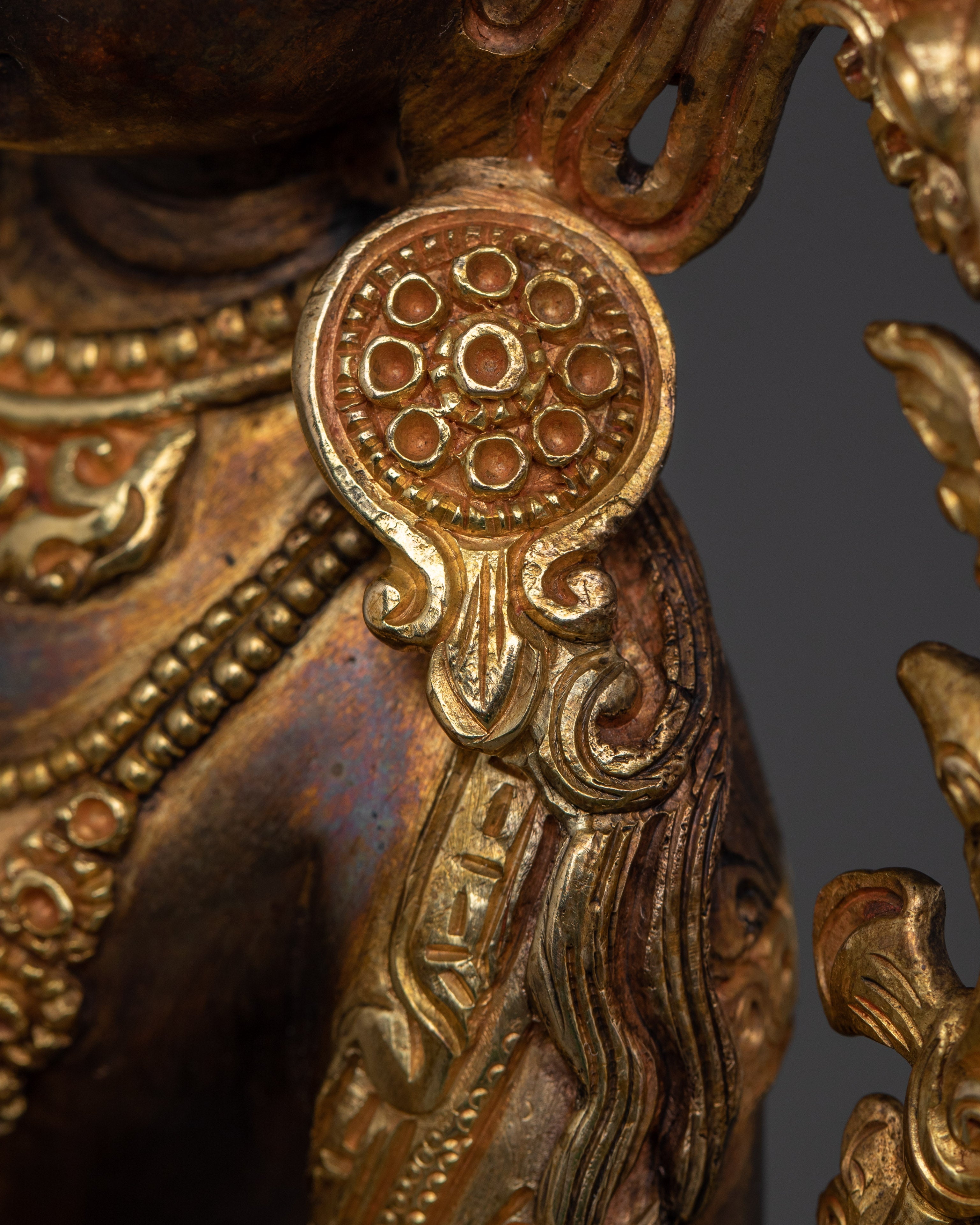 Tibetan Buddhist Icon Manjushri | Bodhisattva of Transcendent Wisdom