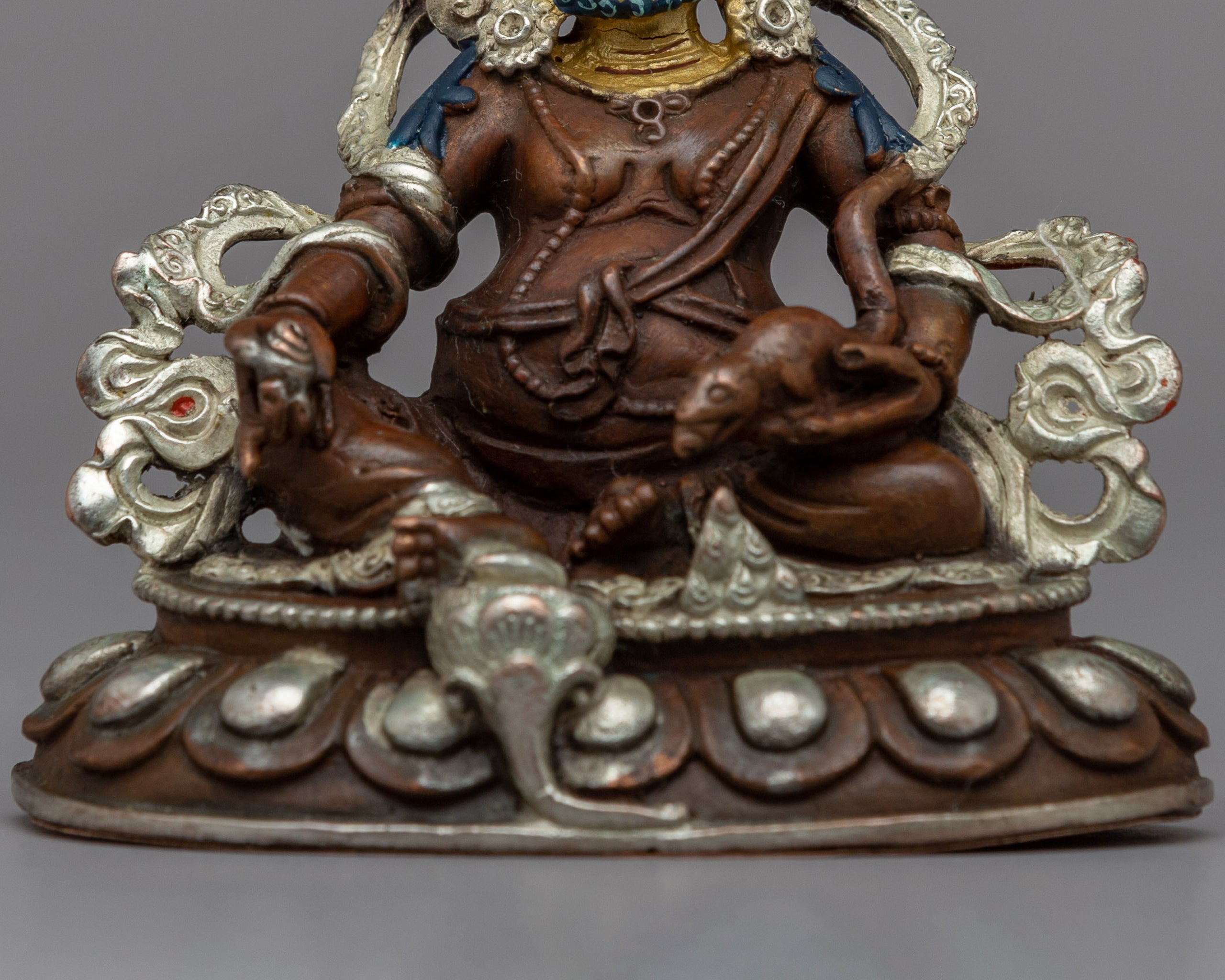 Our Small Dzambhala Copper Statue | Invite Prosperity