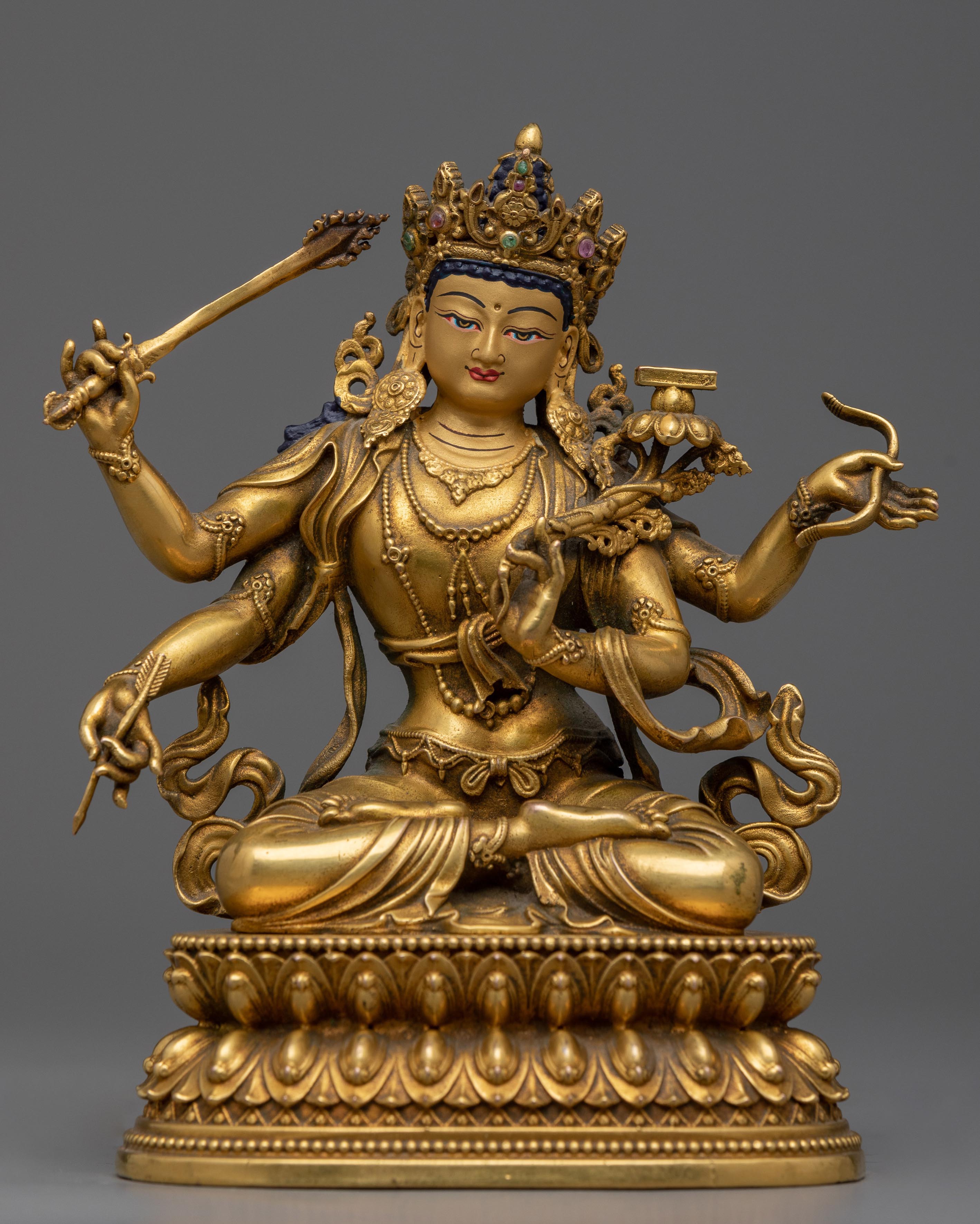 small-maha-manjushri-statue
