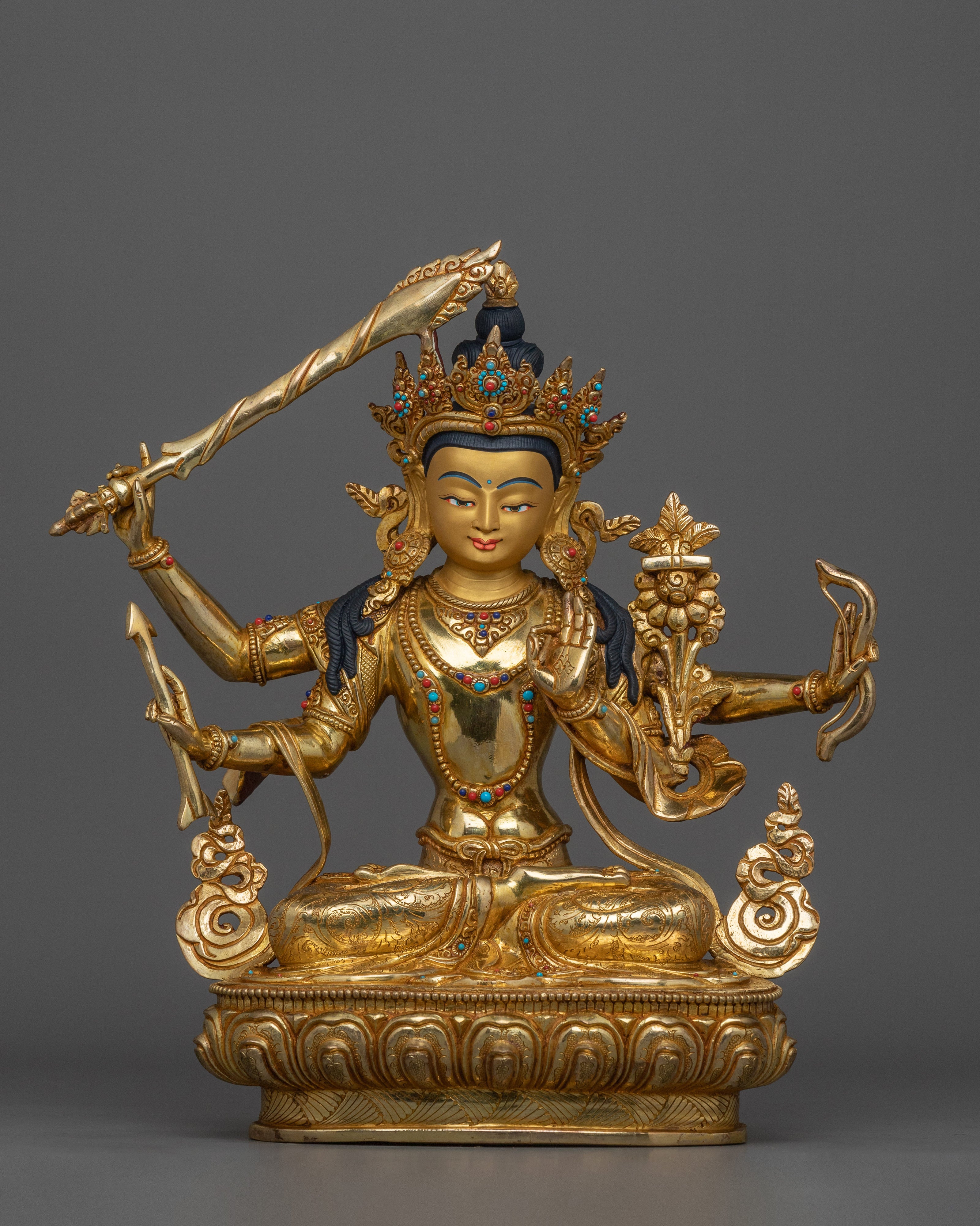 maha-manjushri-handmade-statue