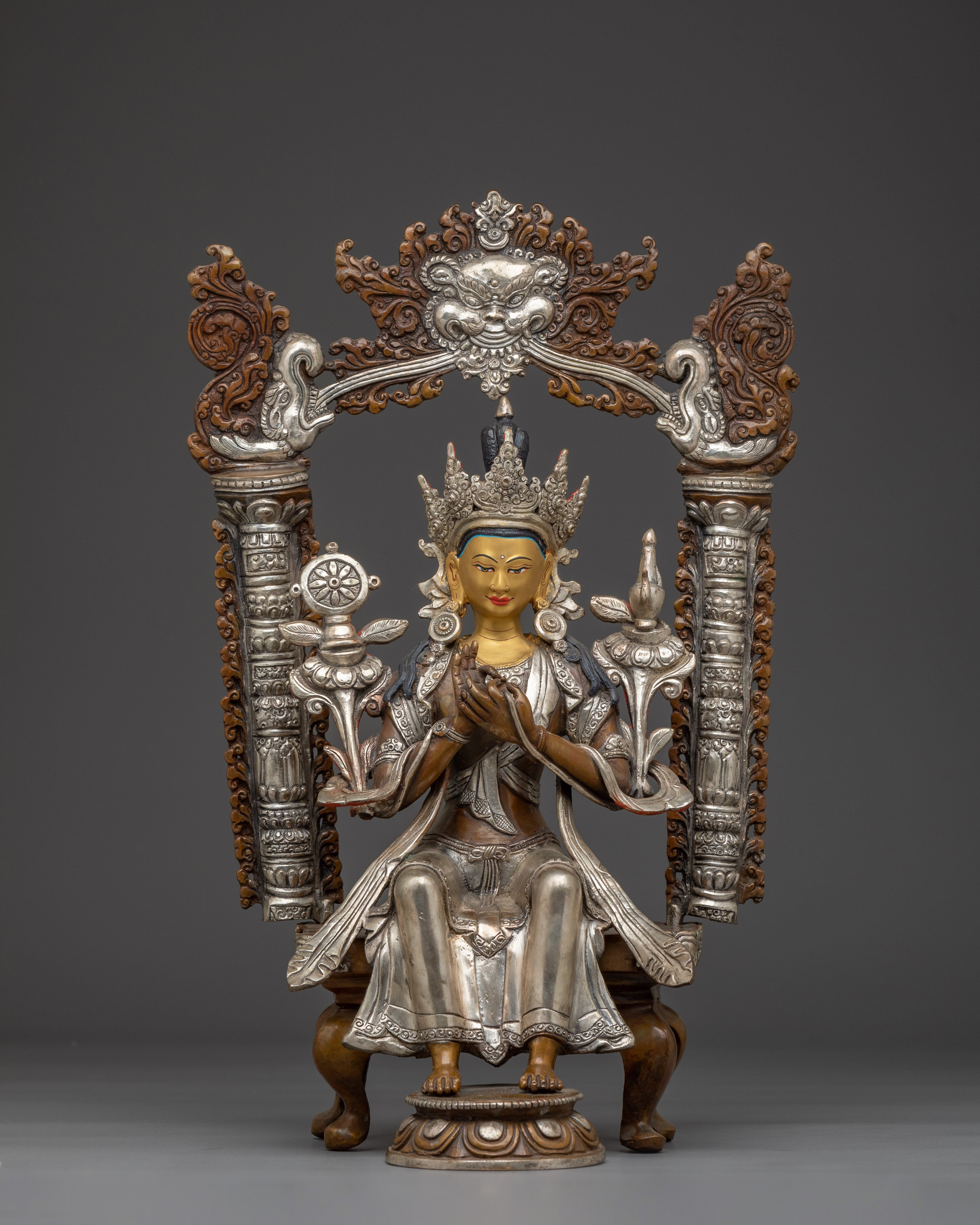 maitreya-copper-statue