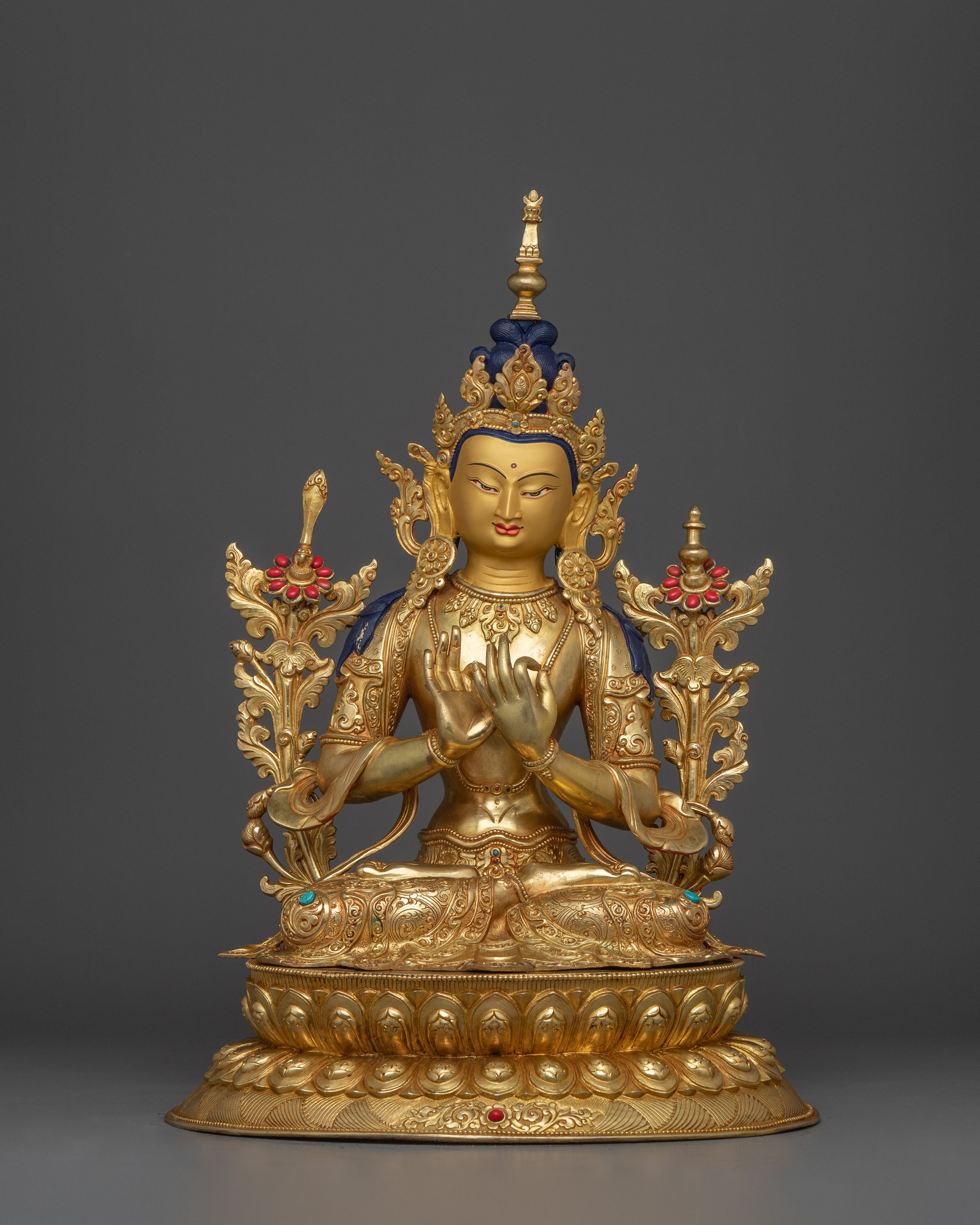 future-buddha-golden-statue