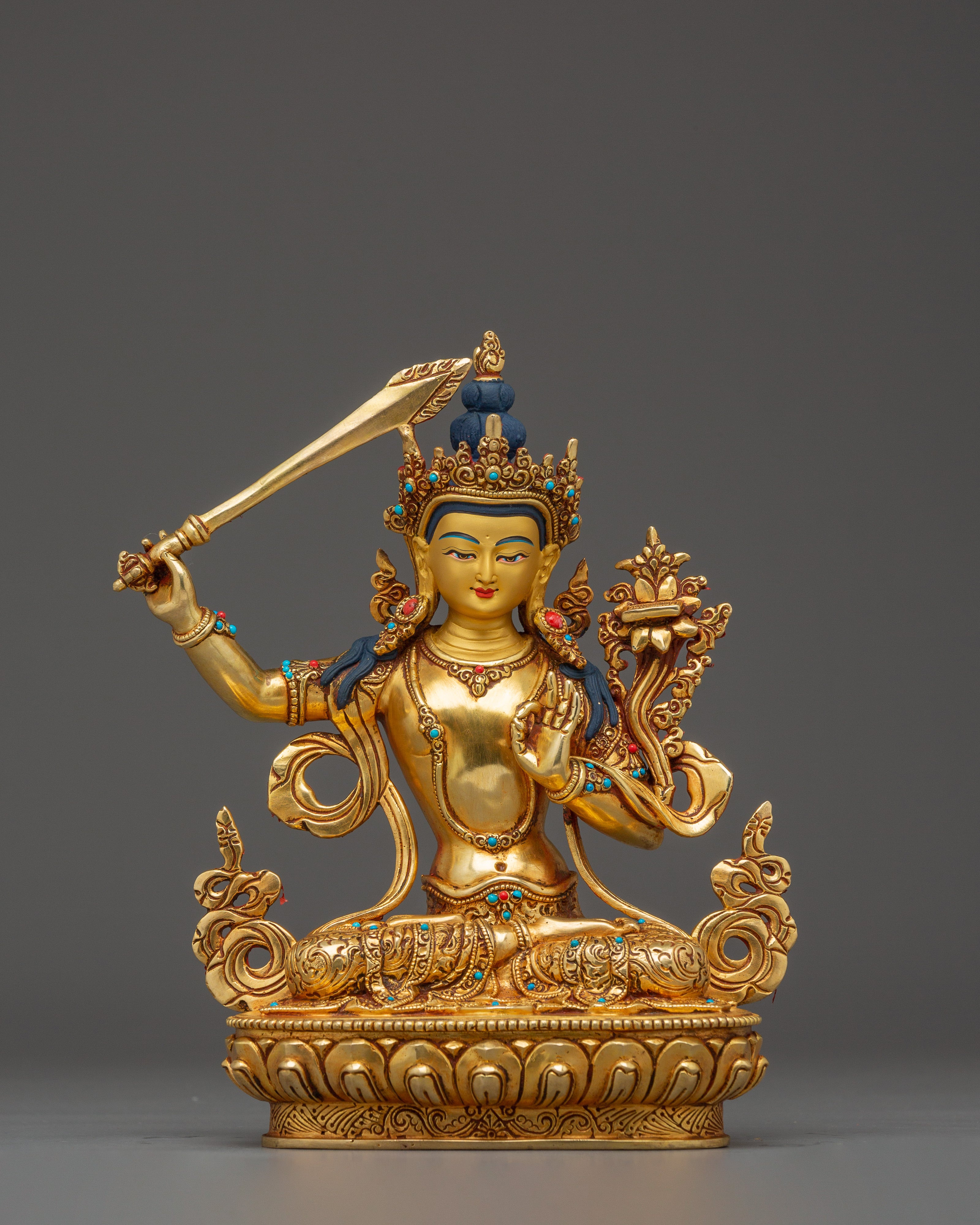 Manjushri Statue: The Supreme Wisdom Bodhisattva