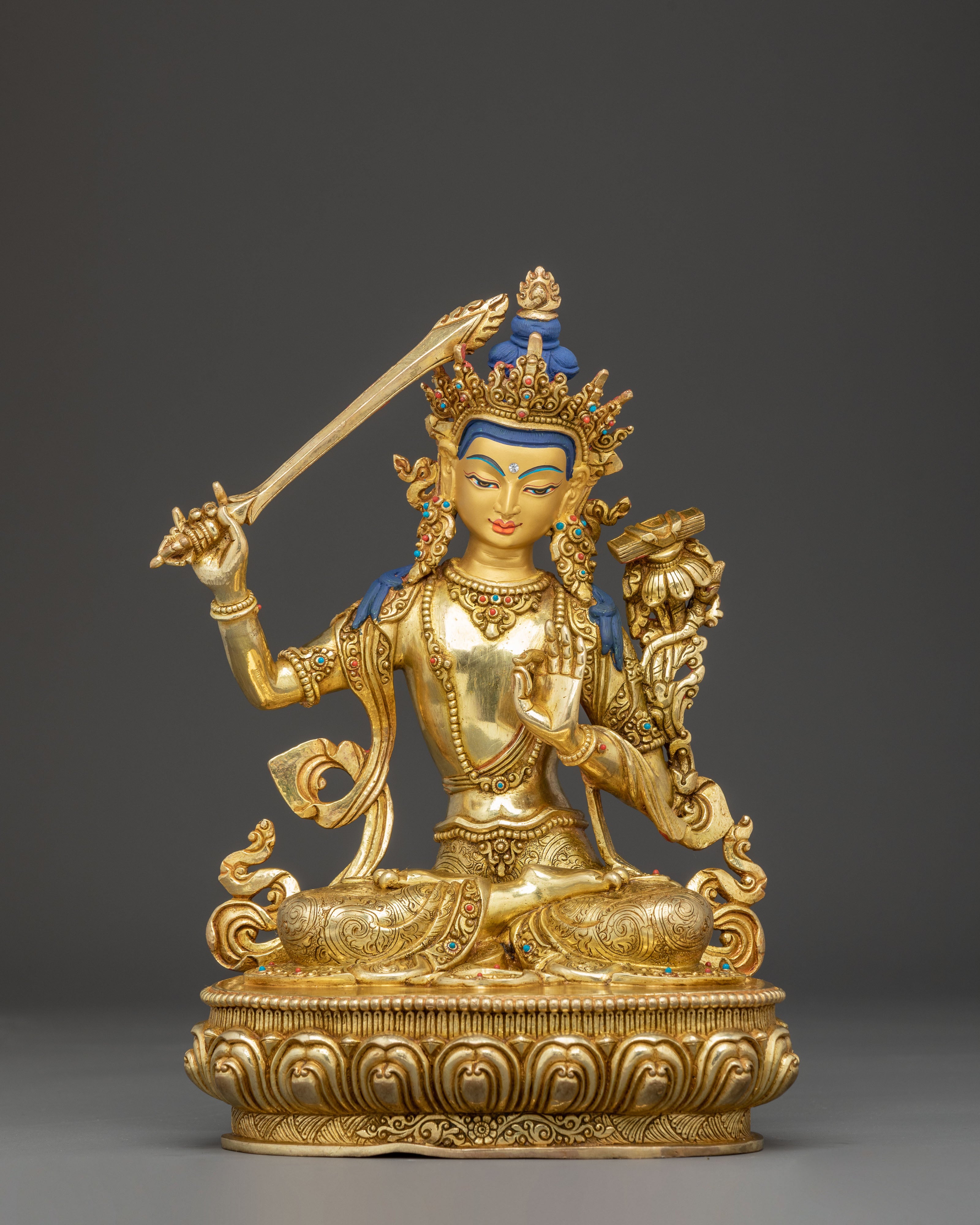 Manjushri Statue : Bodhisattva of Wisdom