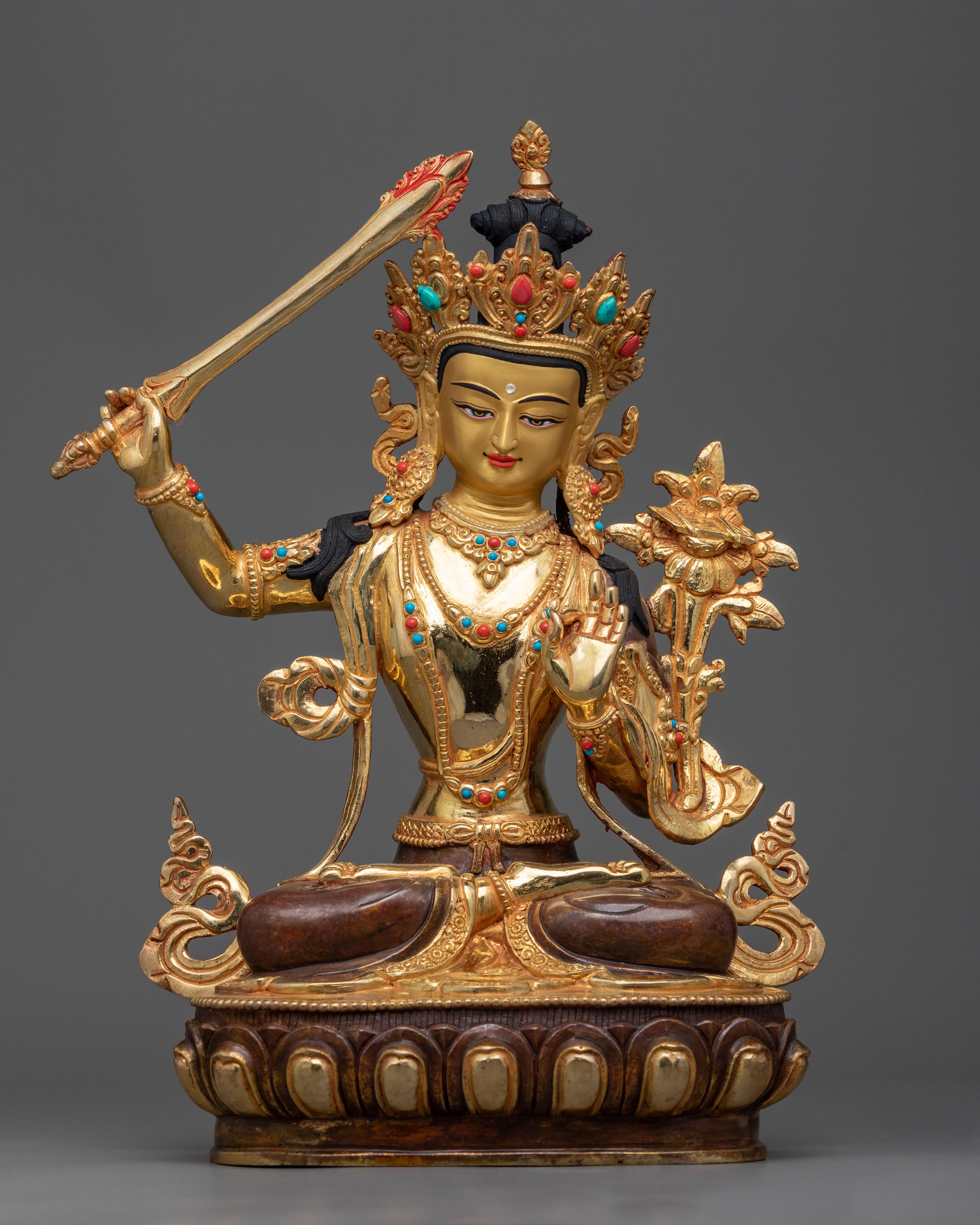 manjushri-tibetan-statue