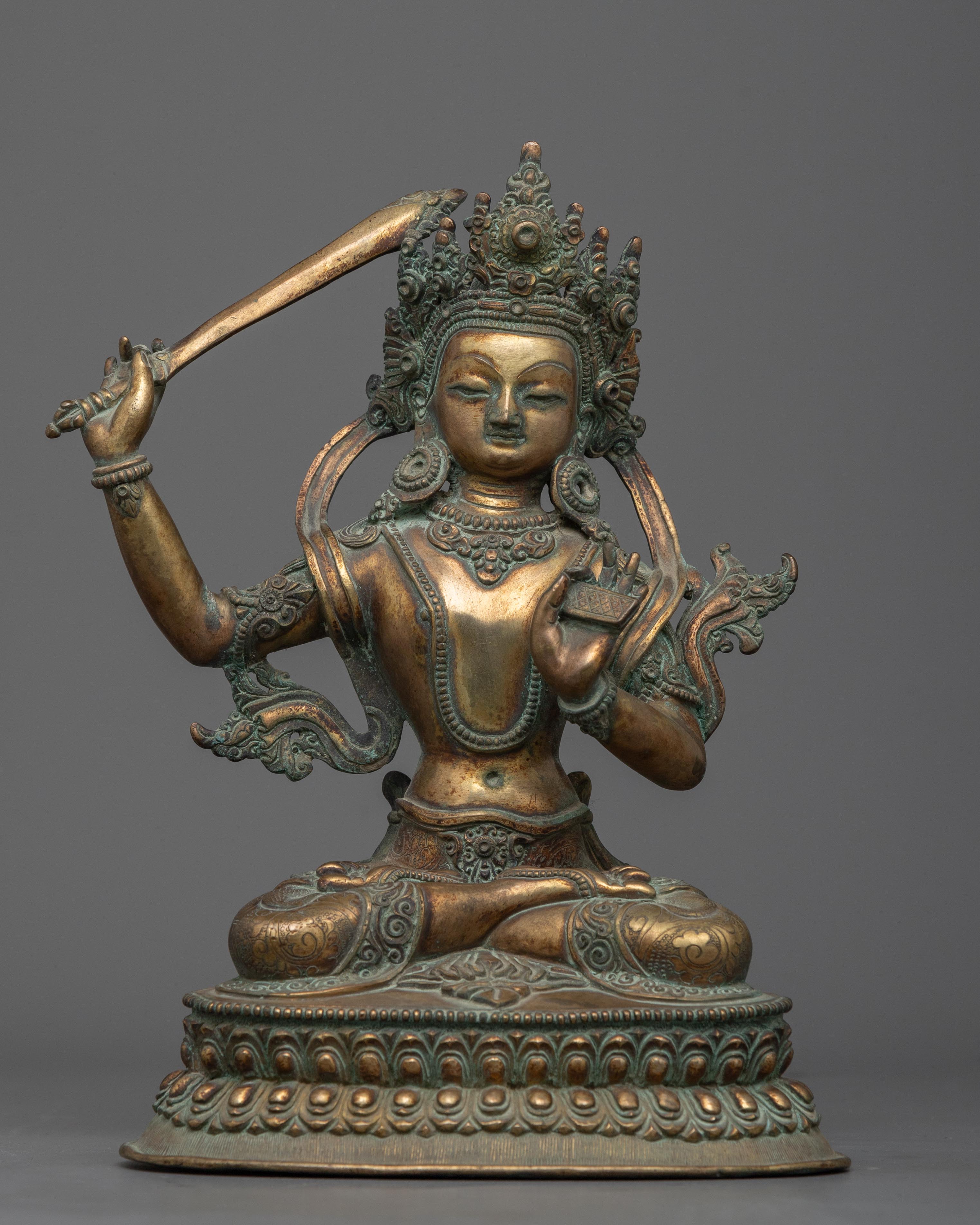 manjushree-god-statue