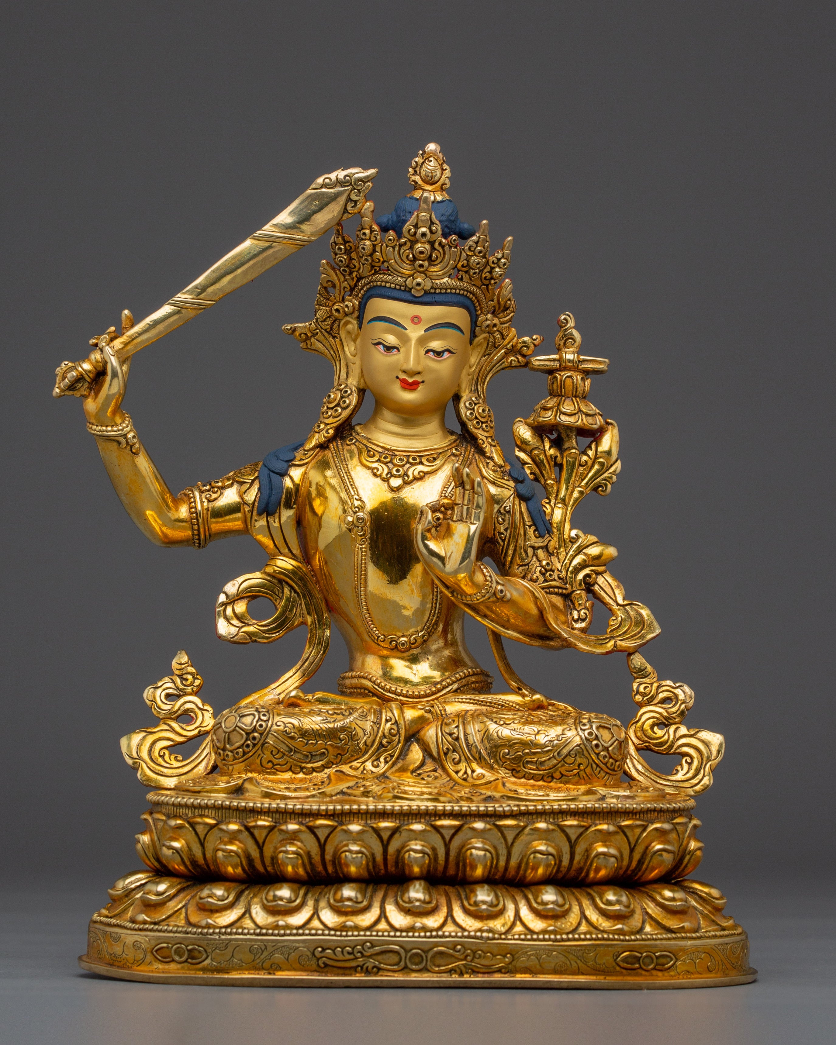 Radiant Wisdom Bodhisattva Manjushri Art