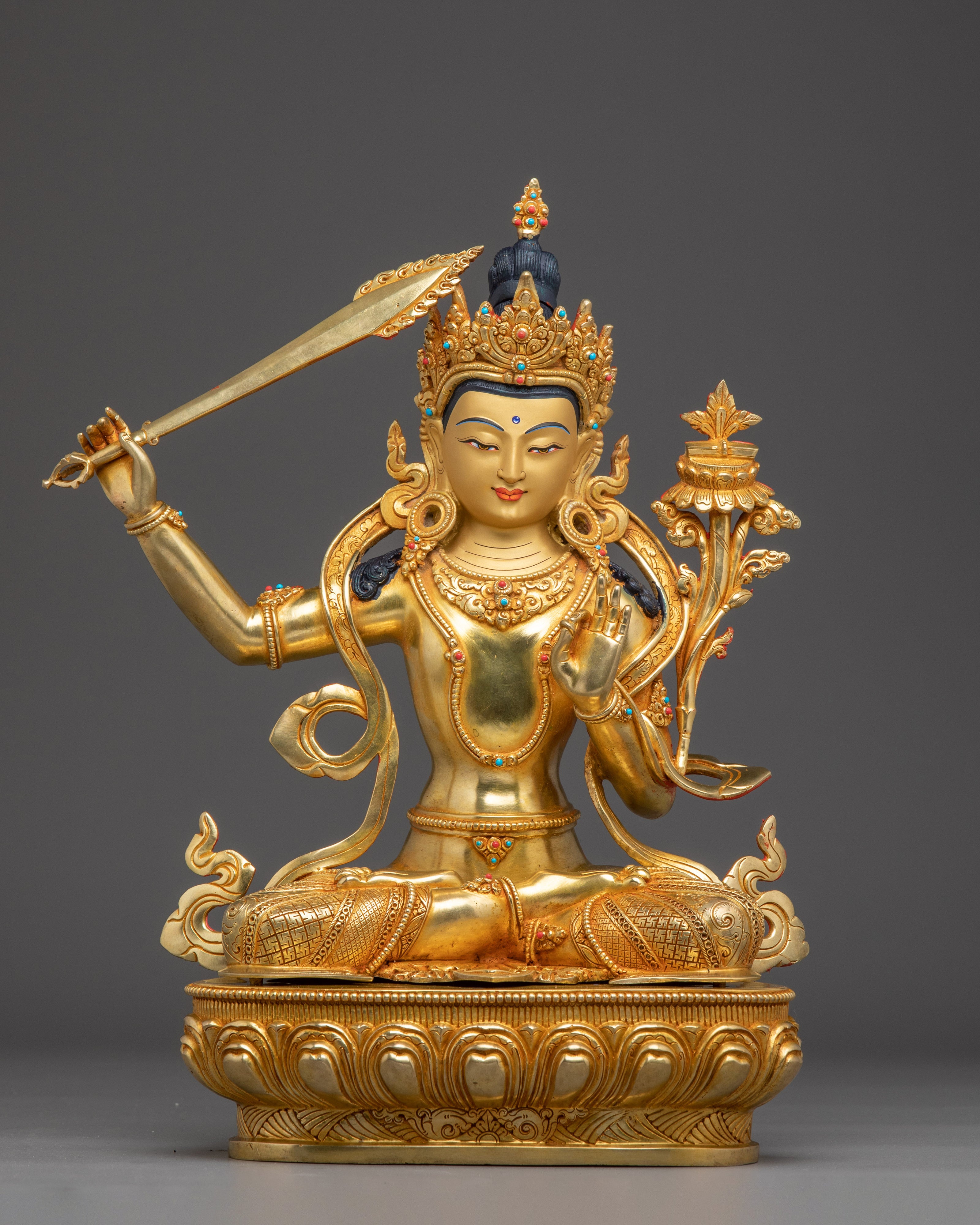 Wisdom Deity Manjushri Art