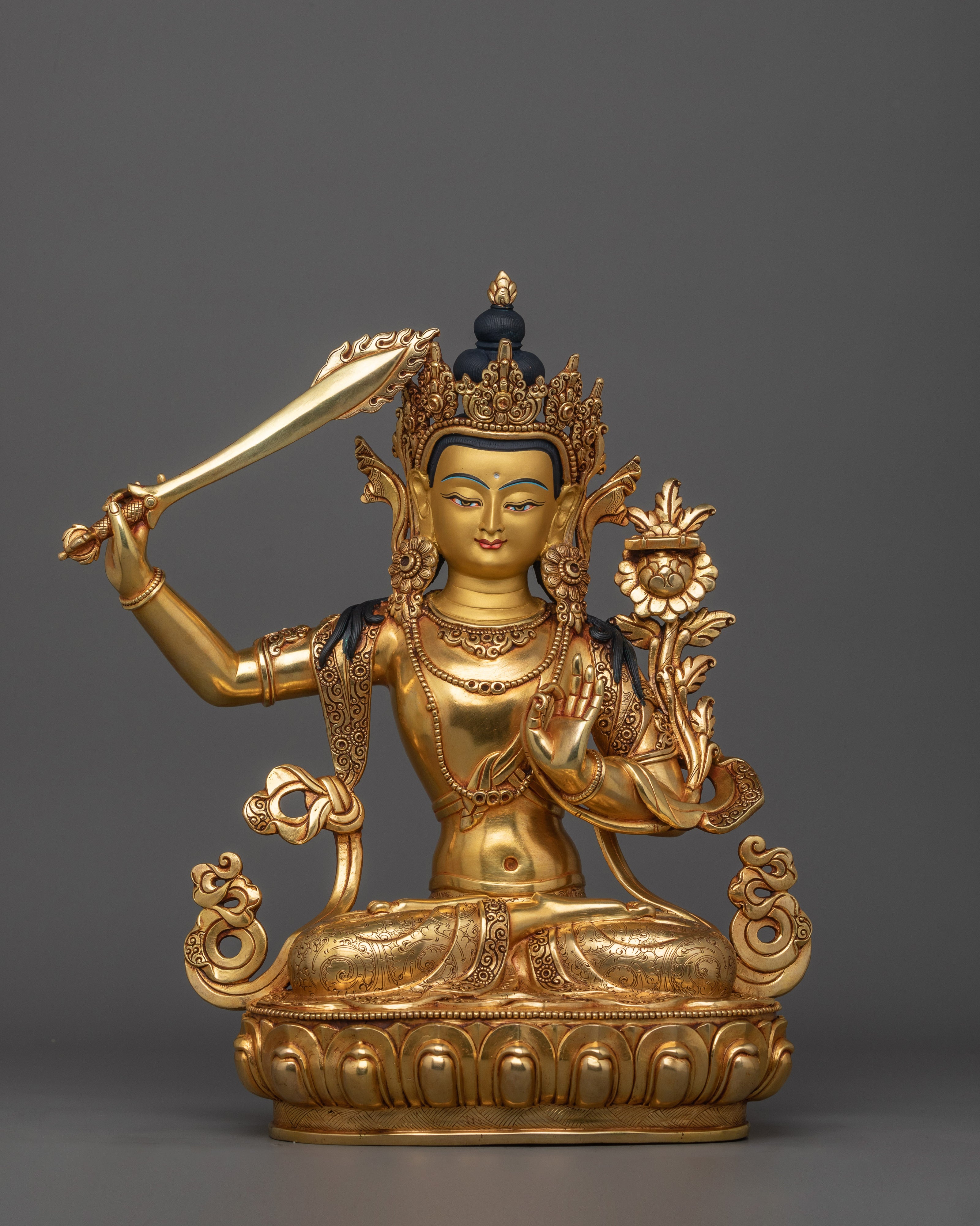 himalayan-figurine-of-manjushri