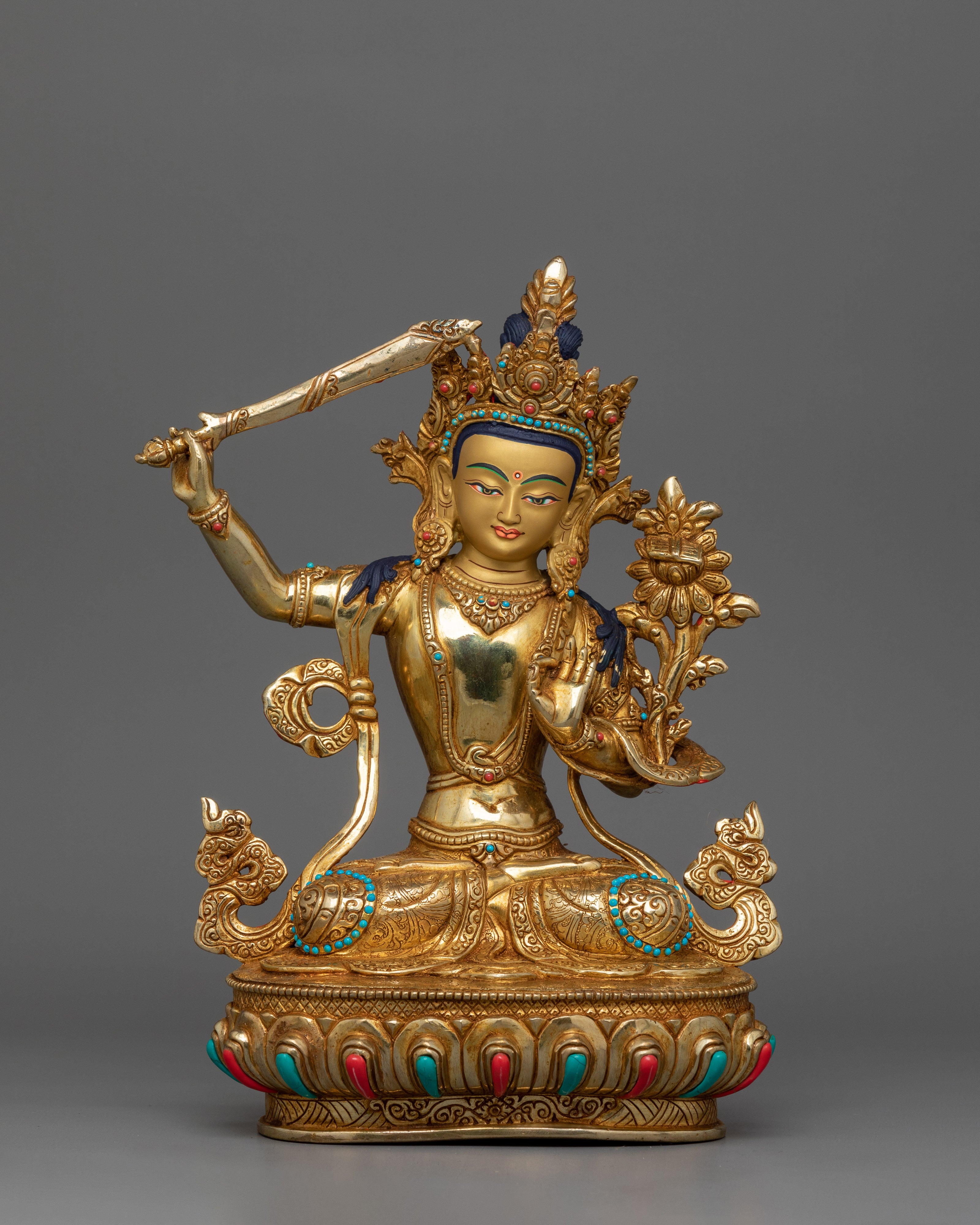 himalayan-statue-of-manjushri