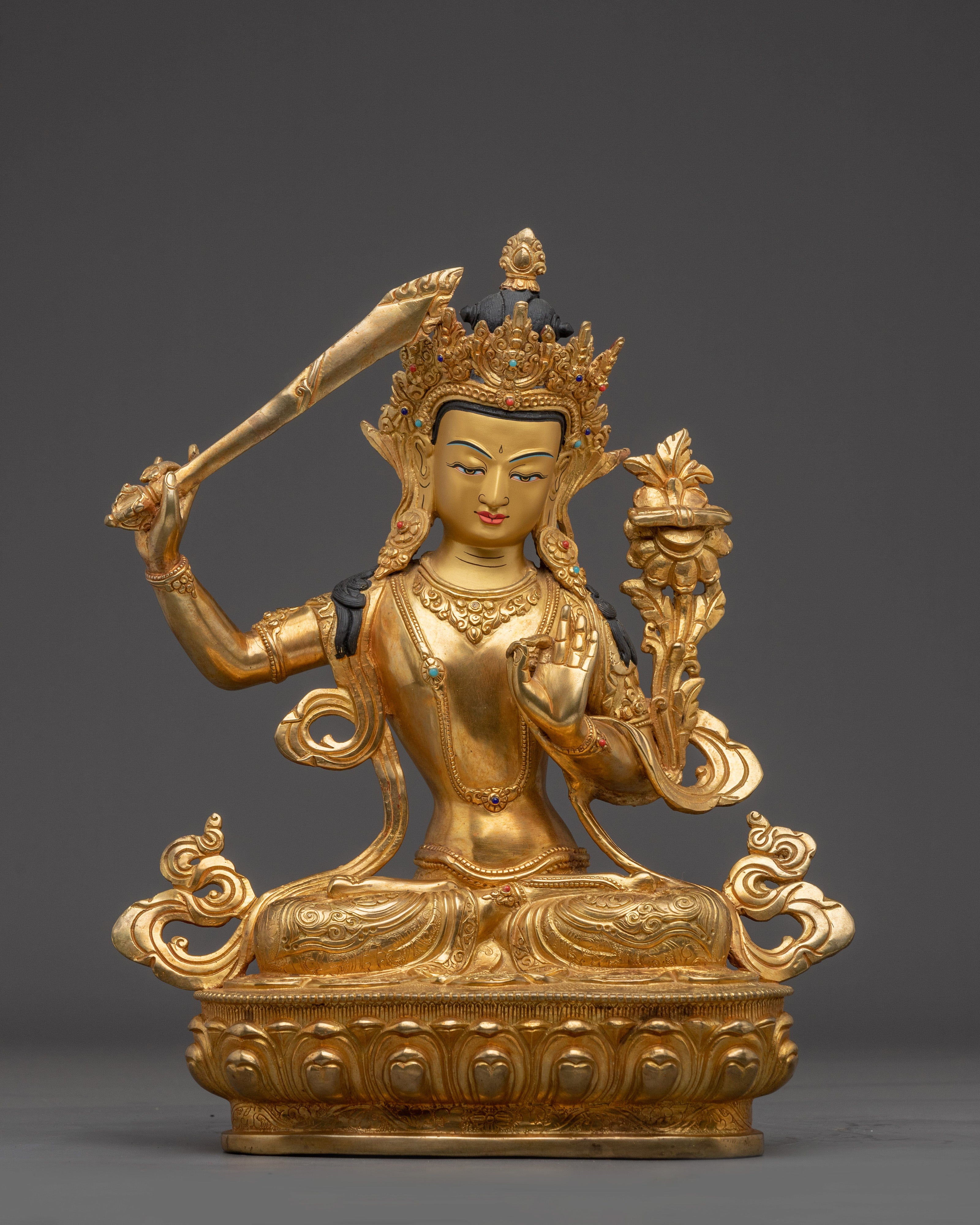 handmade-figurine-of-manjushri