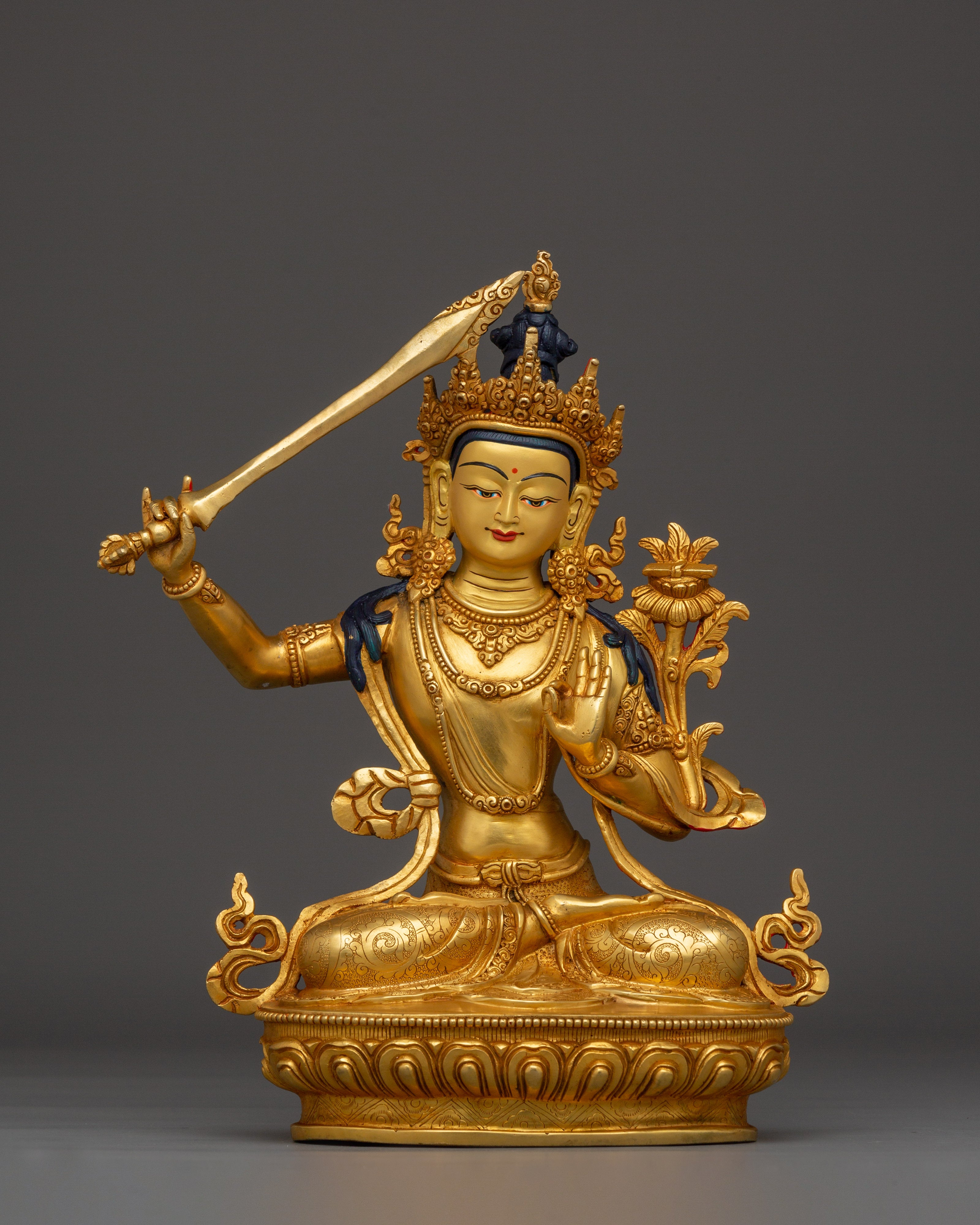 wisdom-being-manjushri-statue