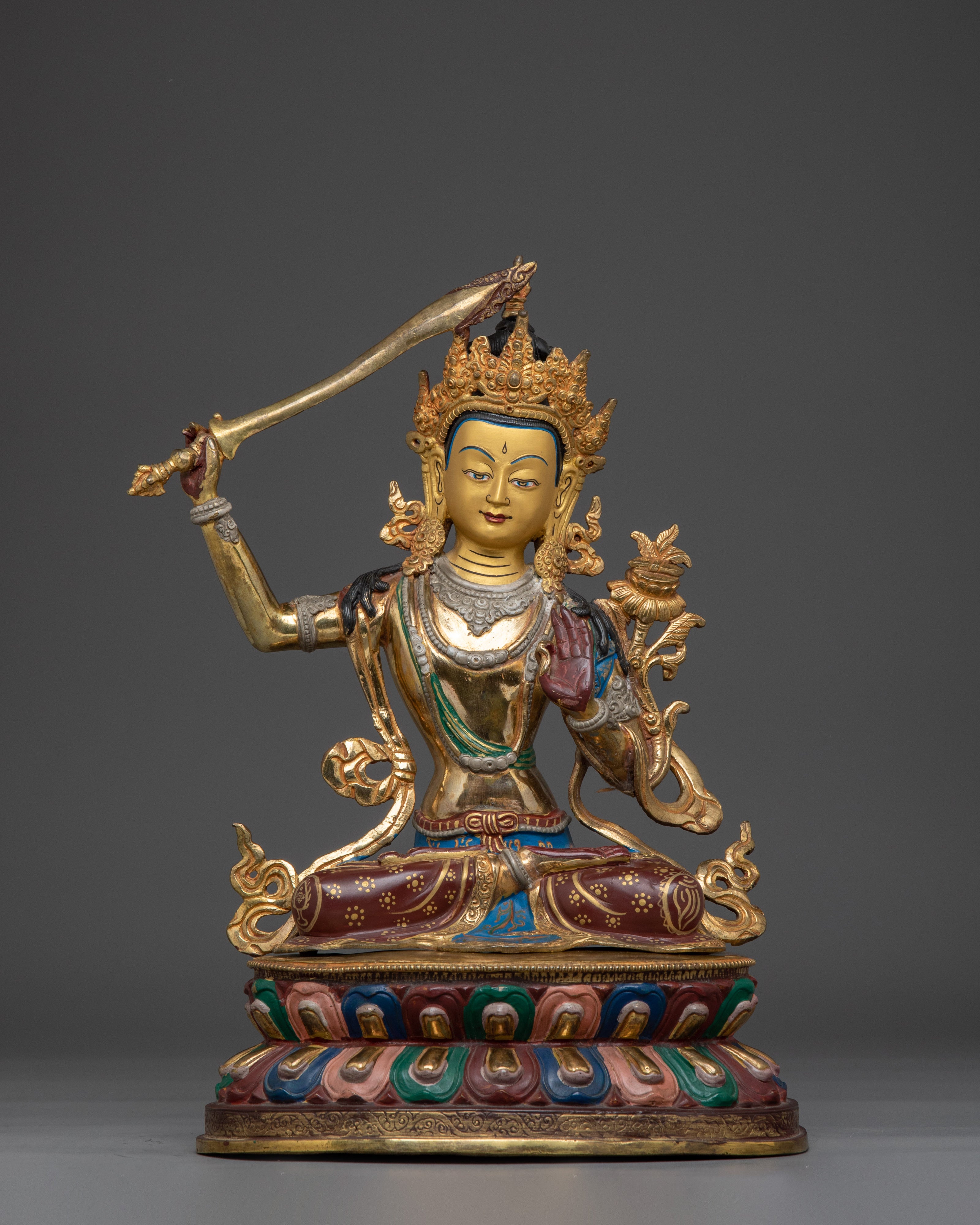 himalayan-manjushri-bodhisattva-statue