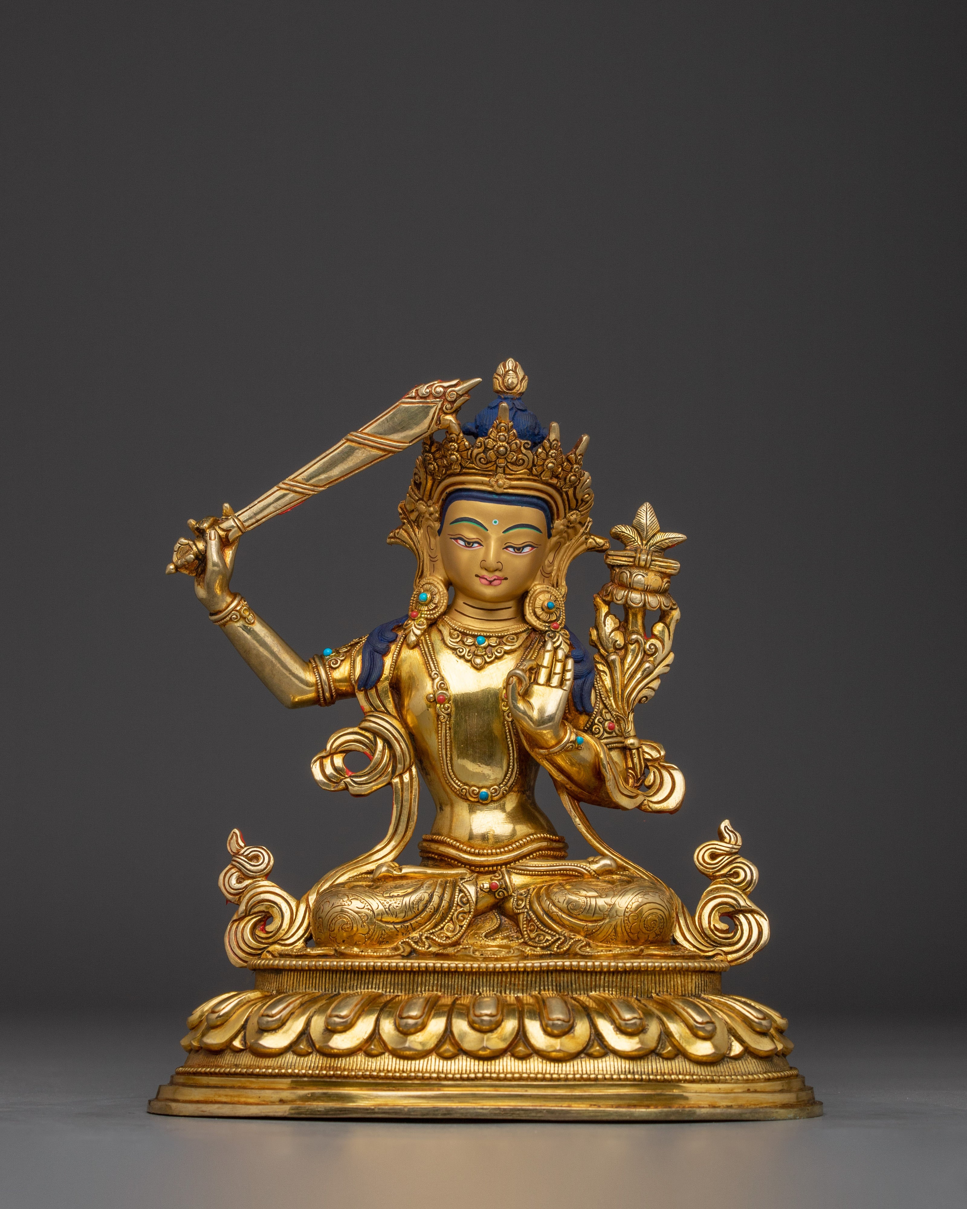 Enlightenment Statue of Manjushri | Bodhisattva of Wisdom