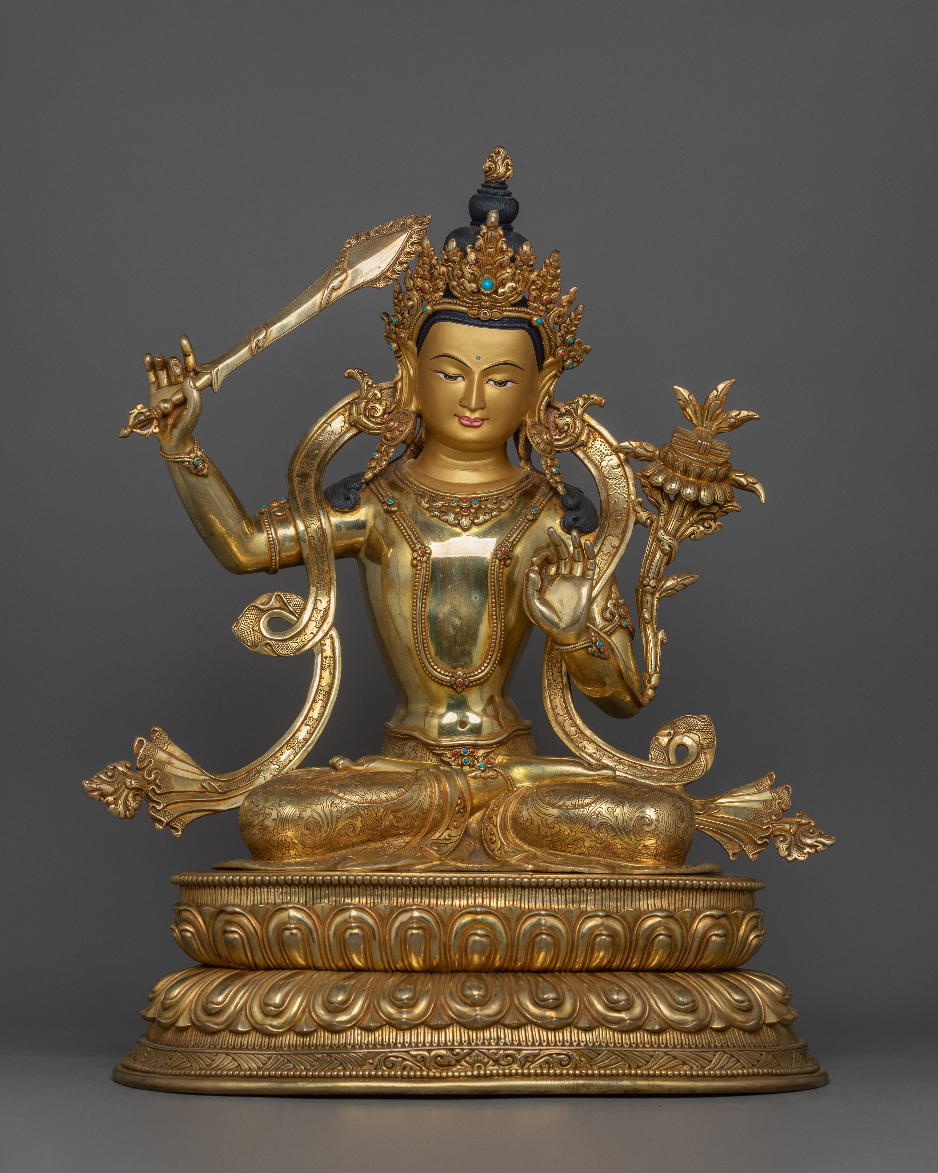 handcrafted-wisdom-deity-manjushri