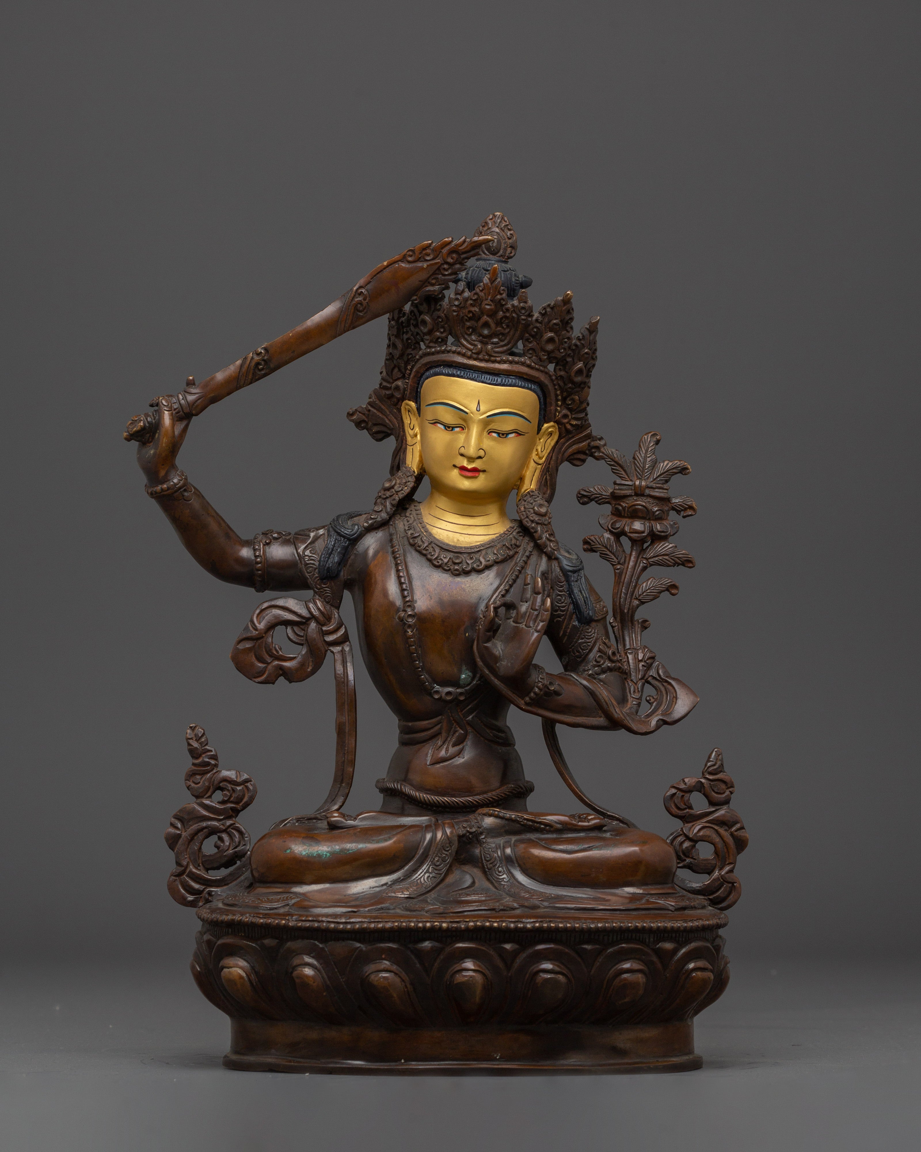 religious-statue-of-manjushri