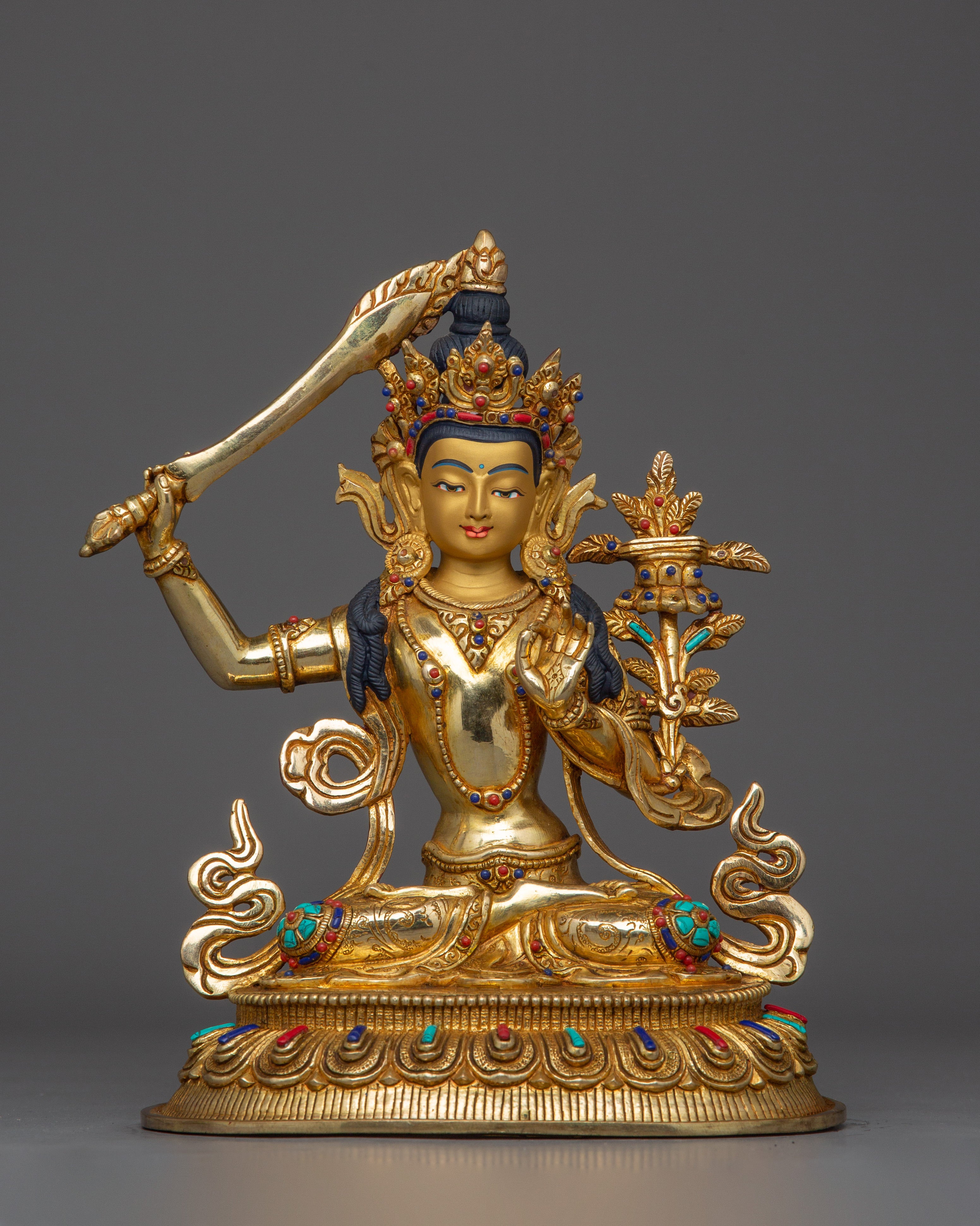 manjushri-embodiment-of-wisdom-statue