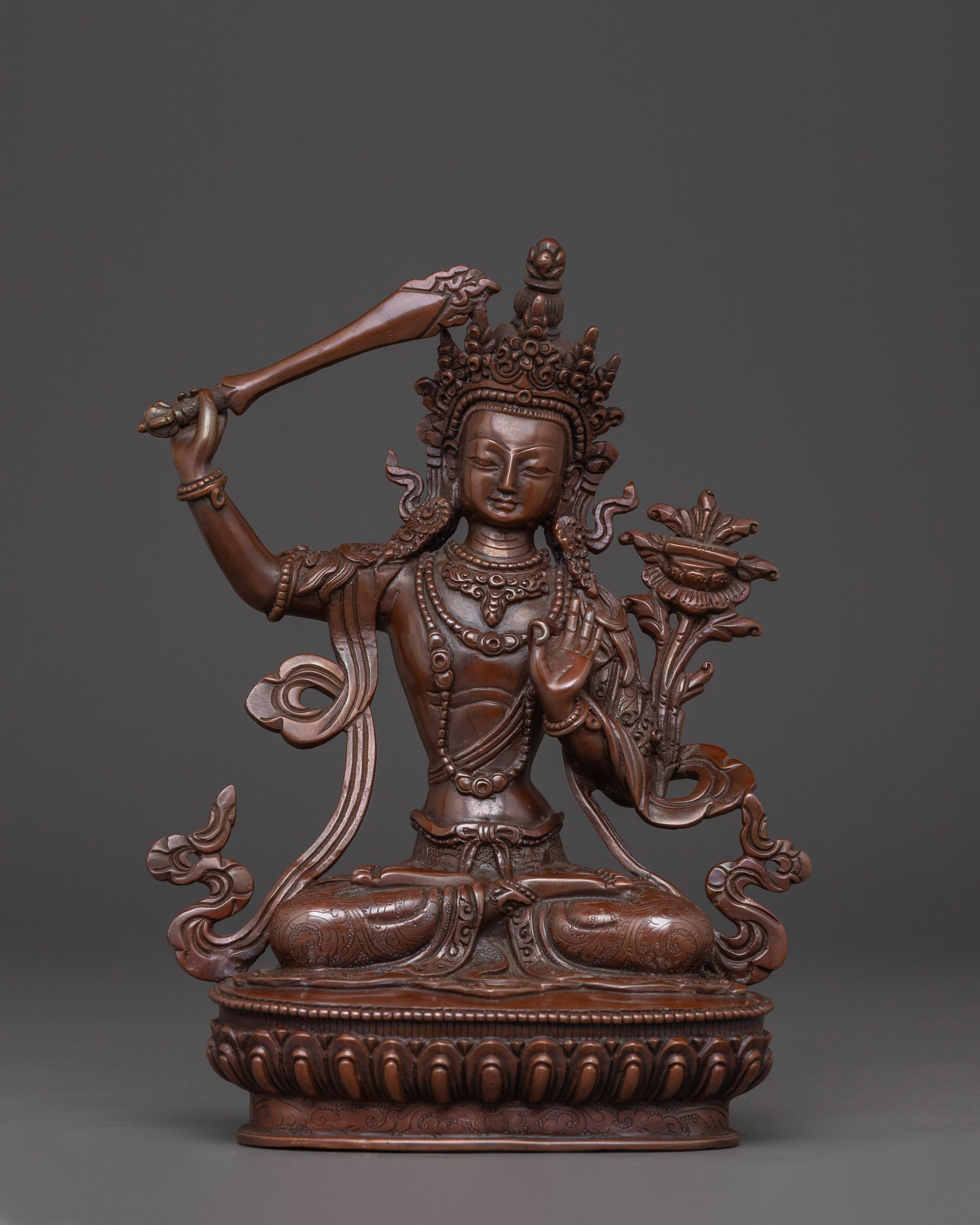 bodhisattva-manjughosa-statue