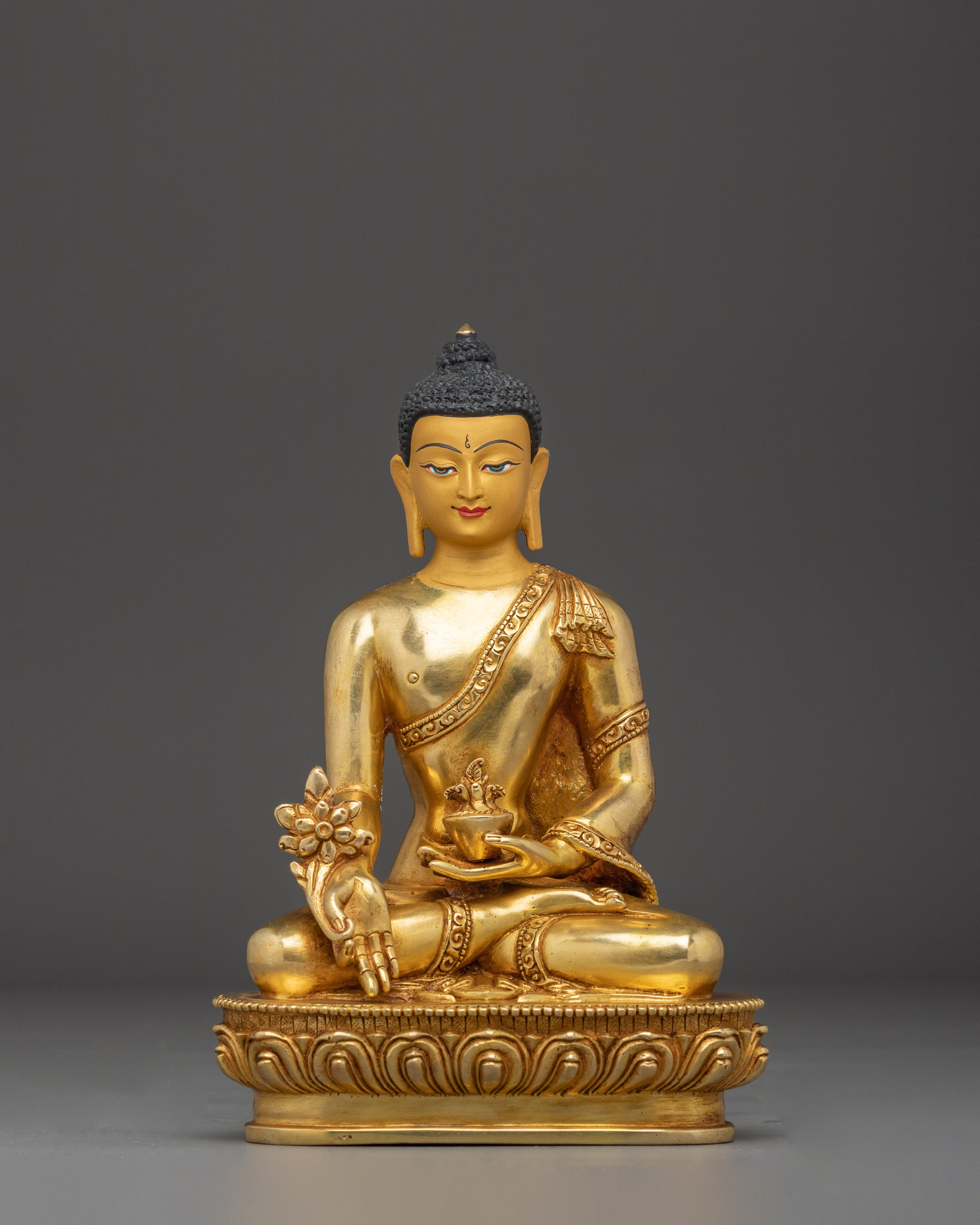 Medicine Buddha Sculpture for Spiritual Healing