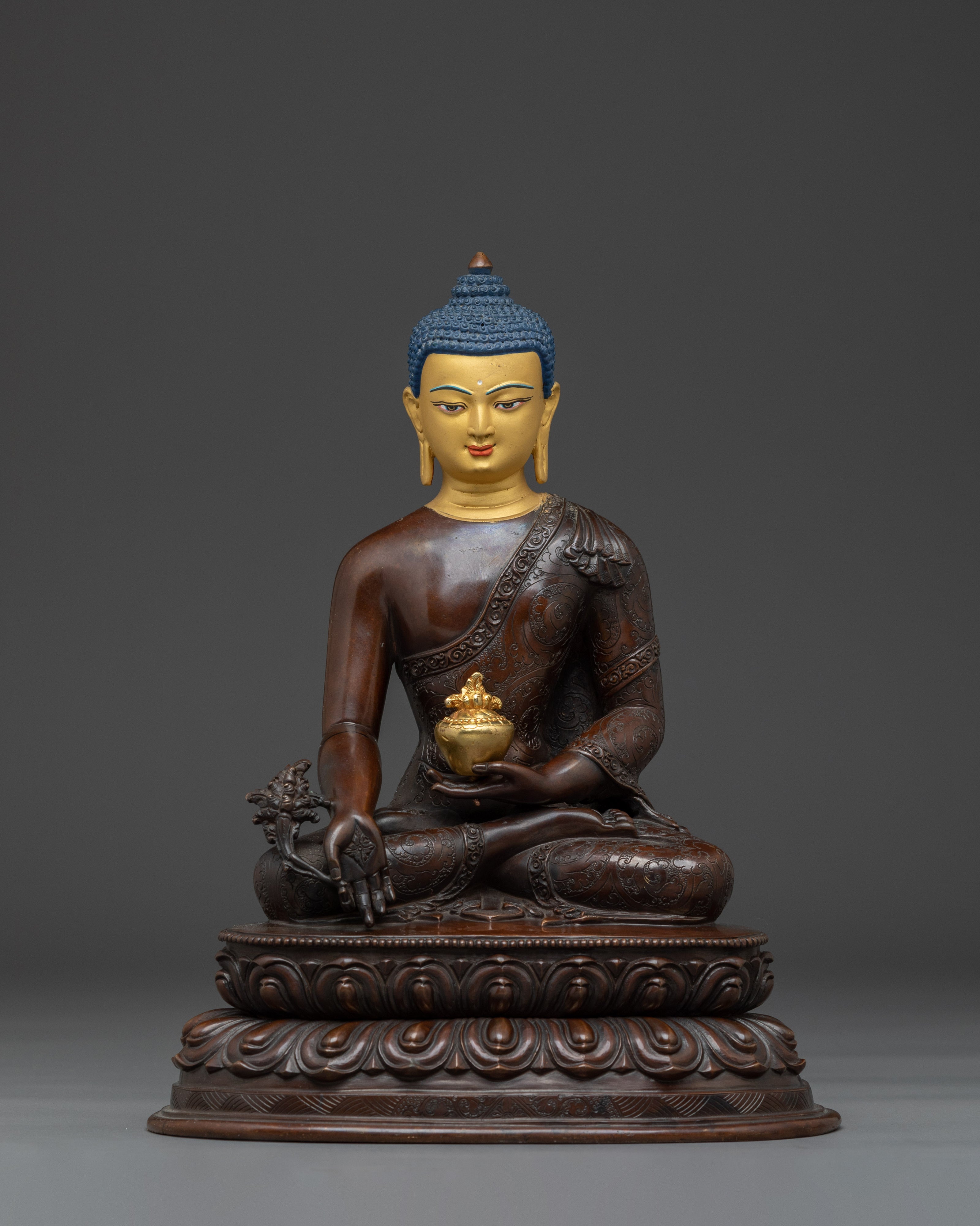 Oxidized Art of Medicine Buddha