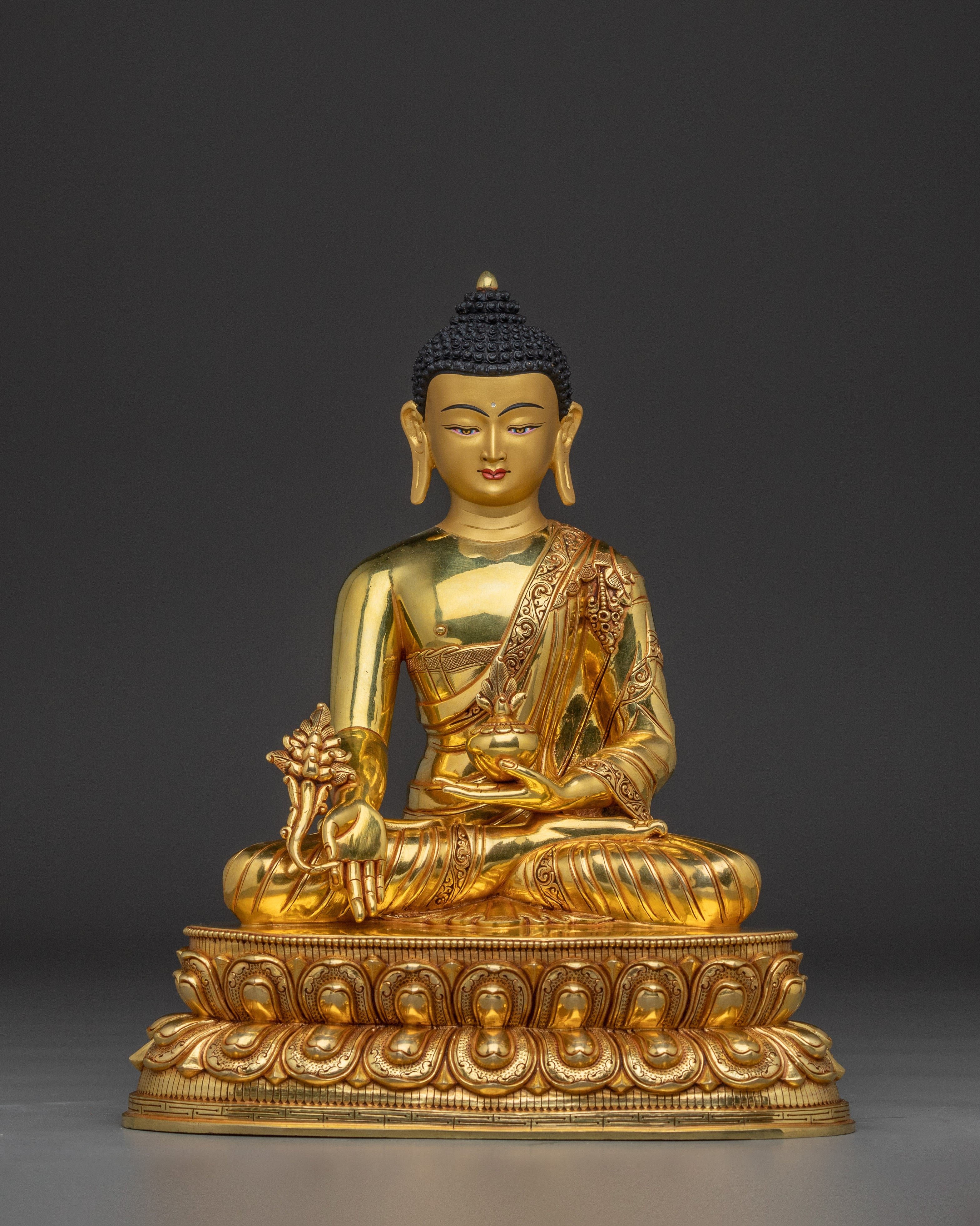 handmade-medicine-buddha-copper-statue