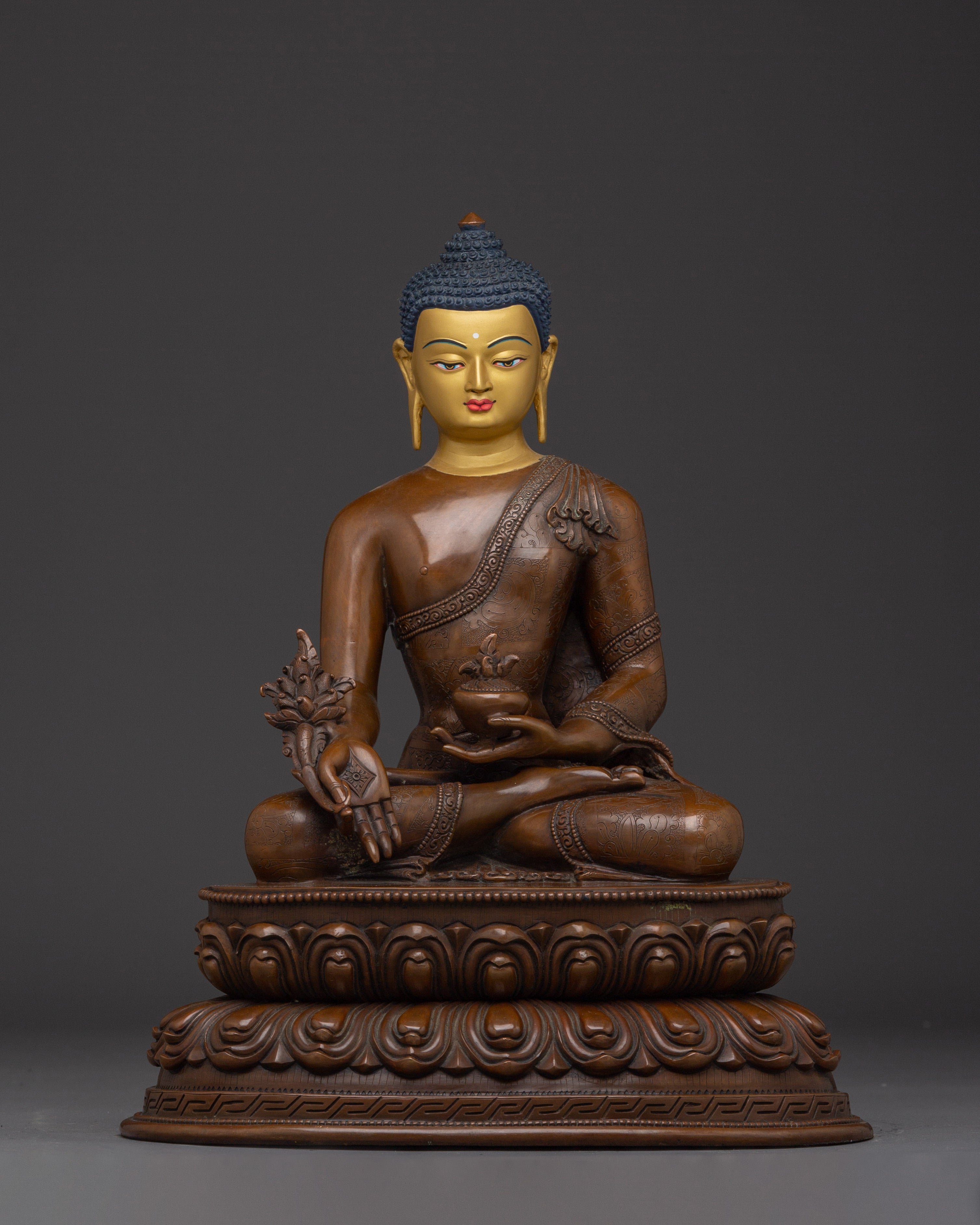 Handmade Healing Deity Medicine Buddha | Divine Source of Healing, Purification