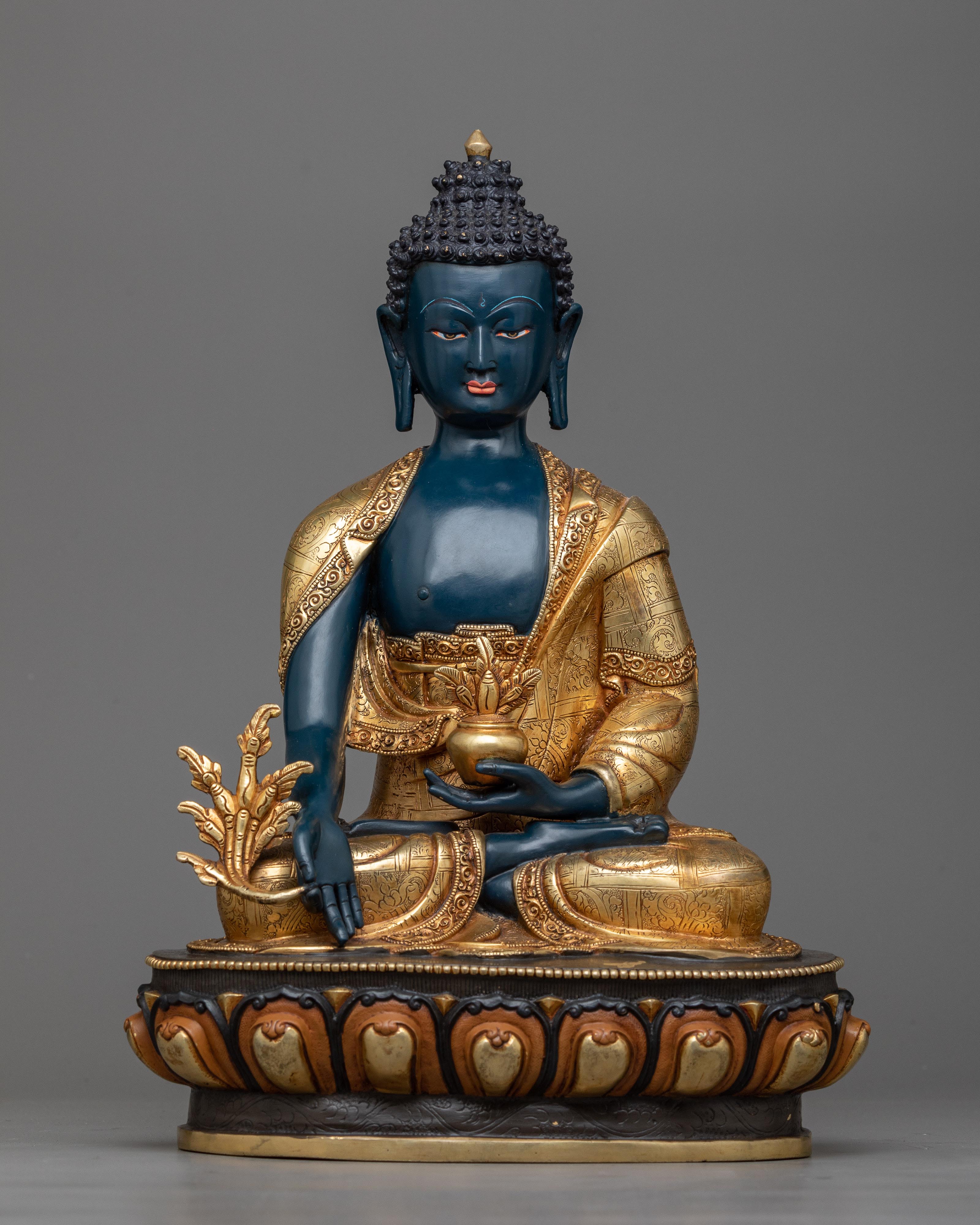 blue-medicine-buddha-statuette