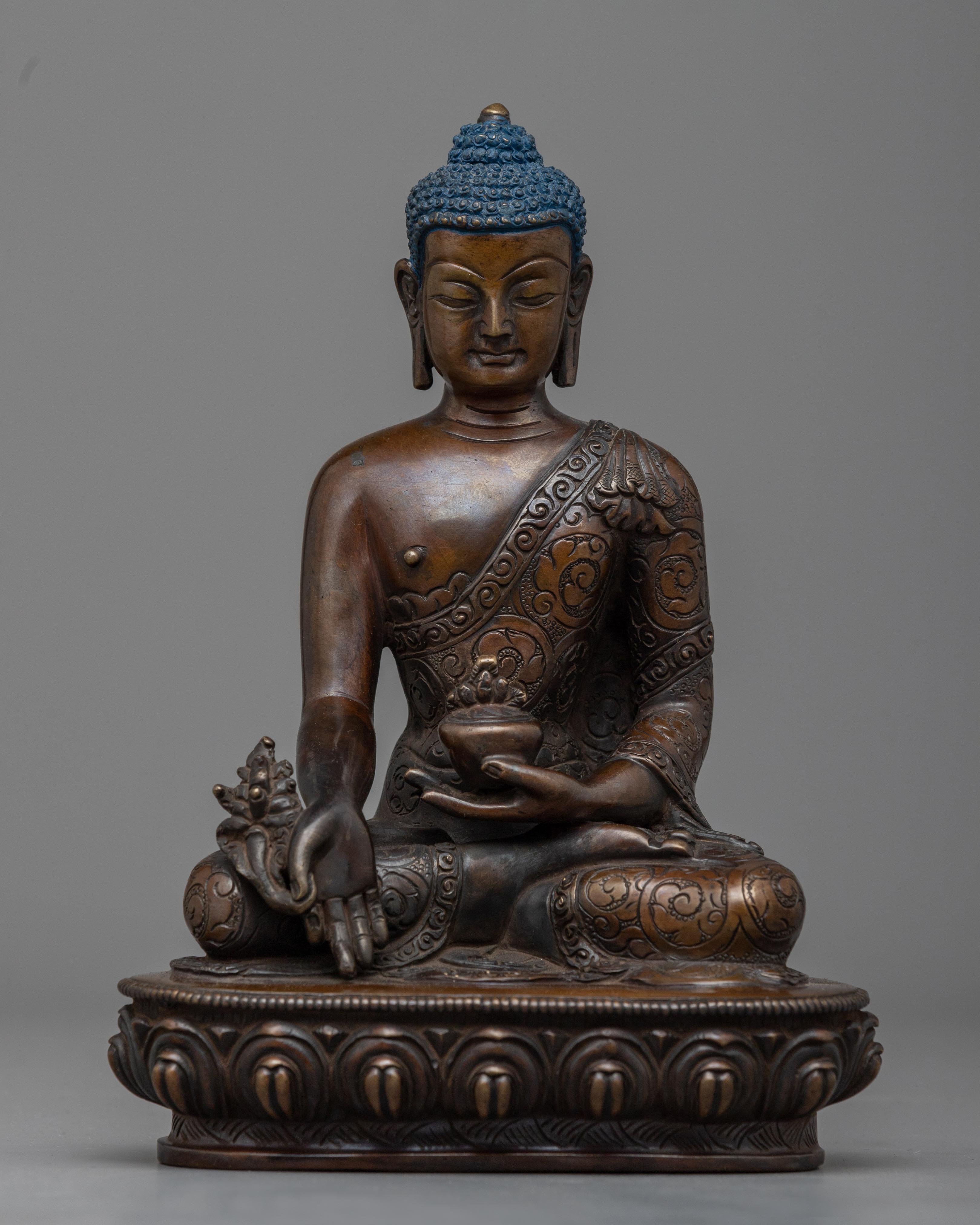 medicine-buddha-oxidized-statue