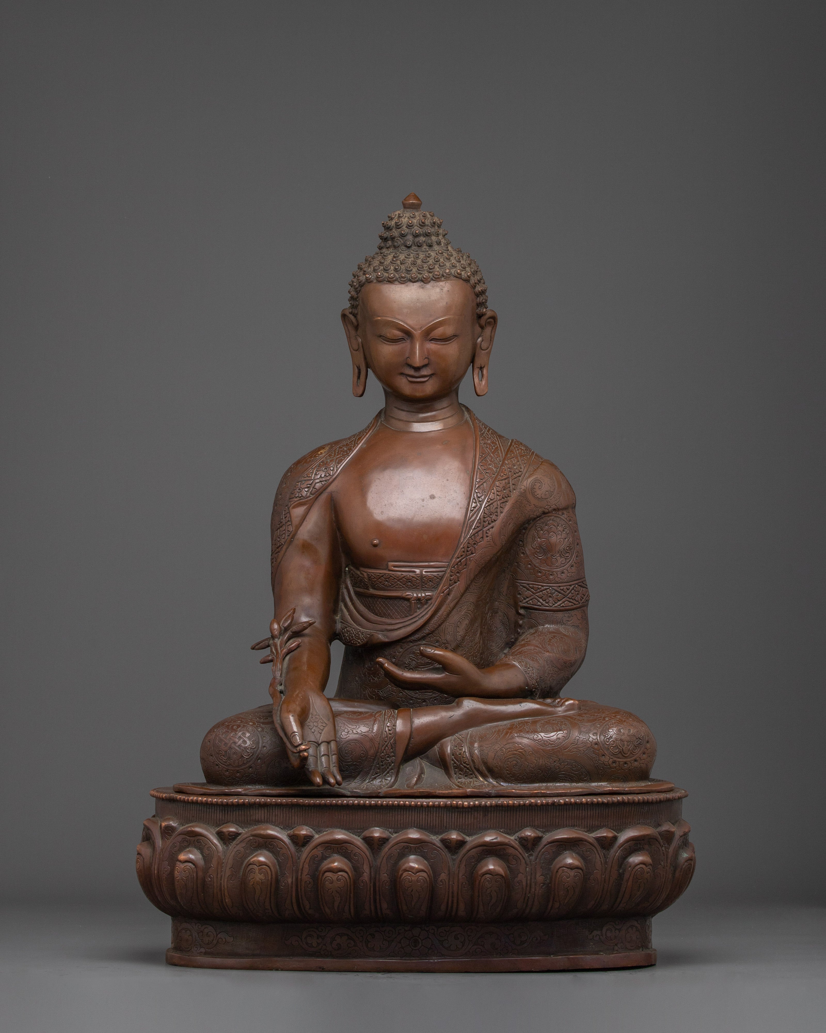Dhyani Buddha of Medicine Oxidized Figure