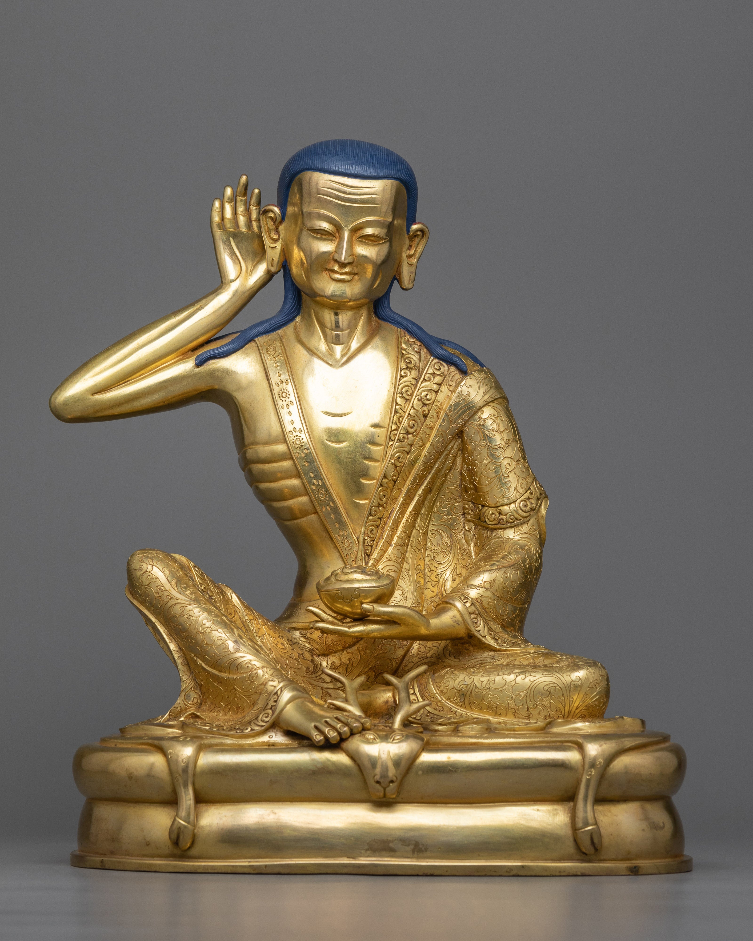 milarepa-golden statue