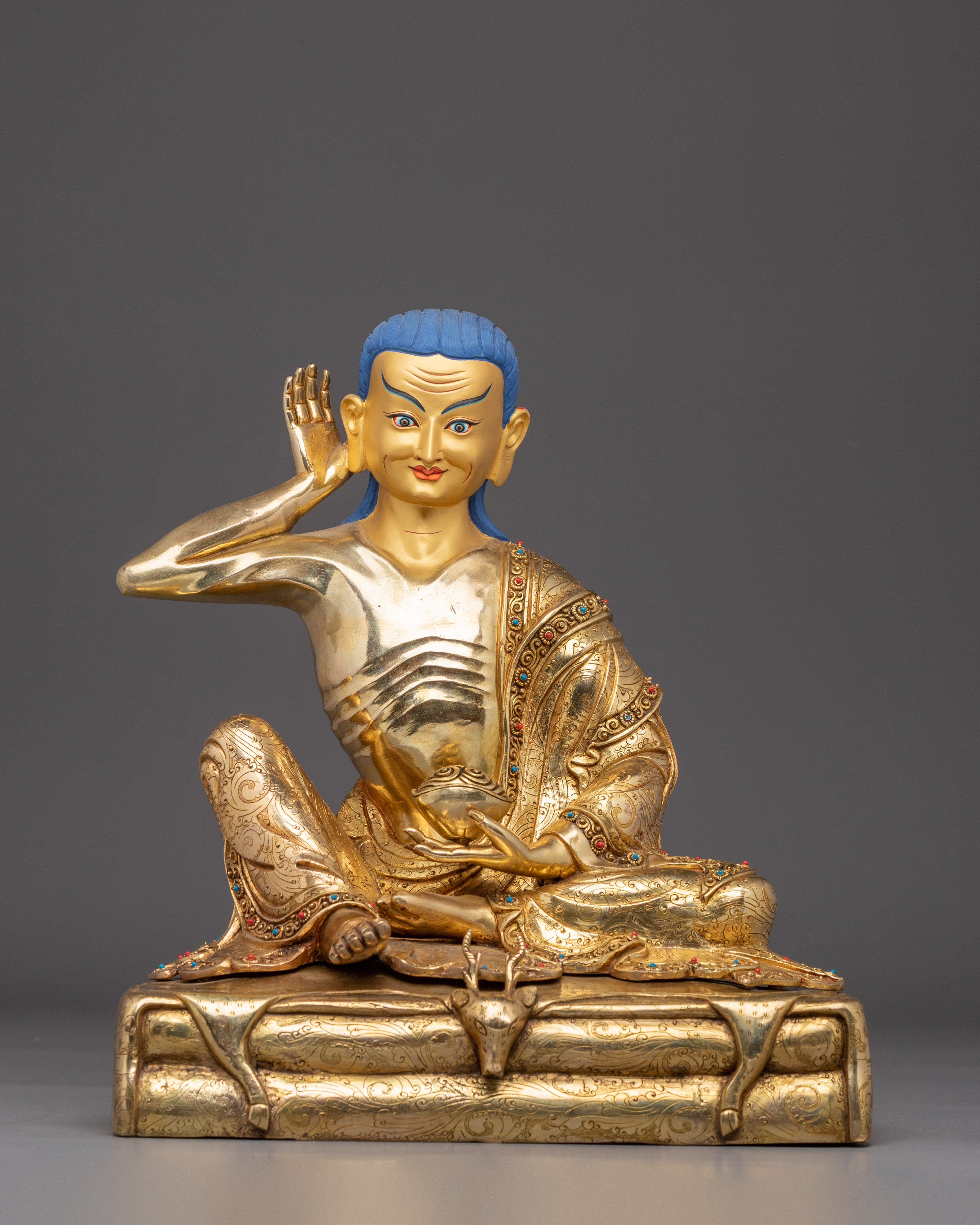 Statue of Buddhist Master Milarepa