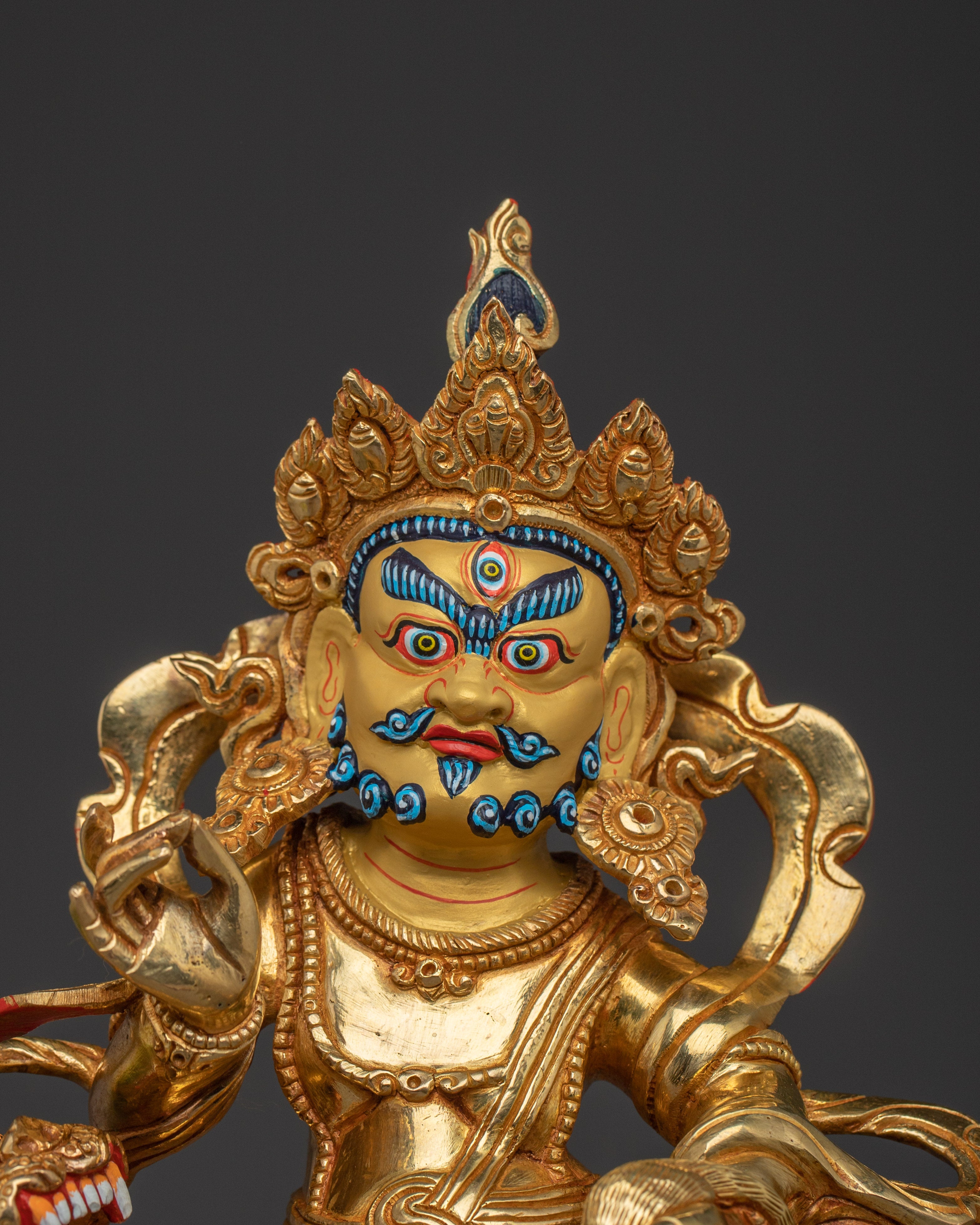 Northern Guardian Namtoshe Statue | Tibetan Wealth Deity