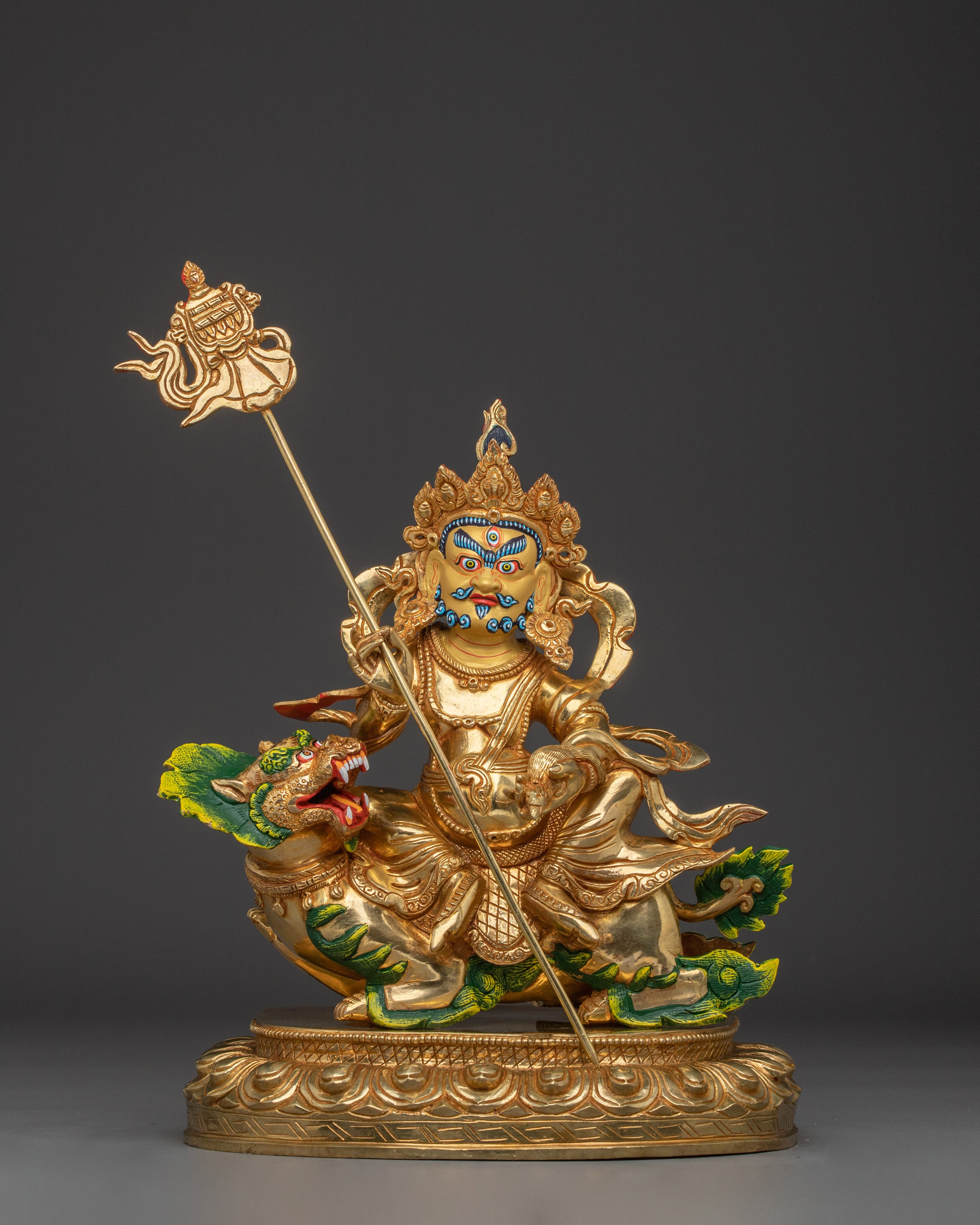 Northern Guardian Namtoshe Statue | Tibetan Wealth Deity