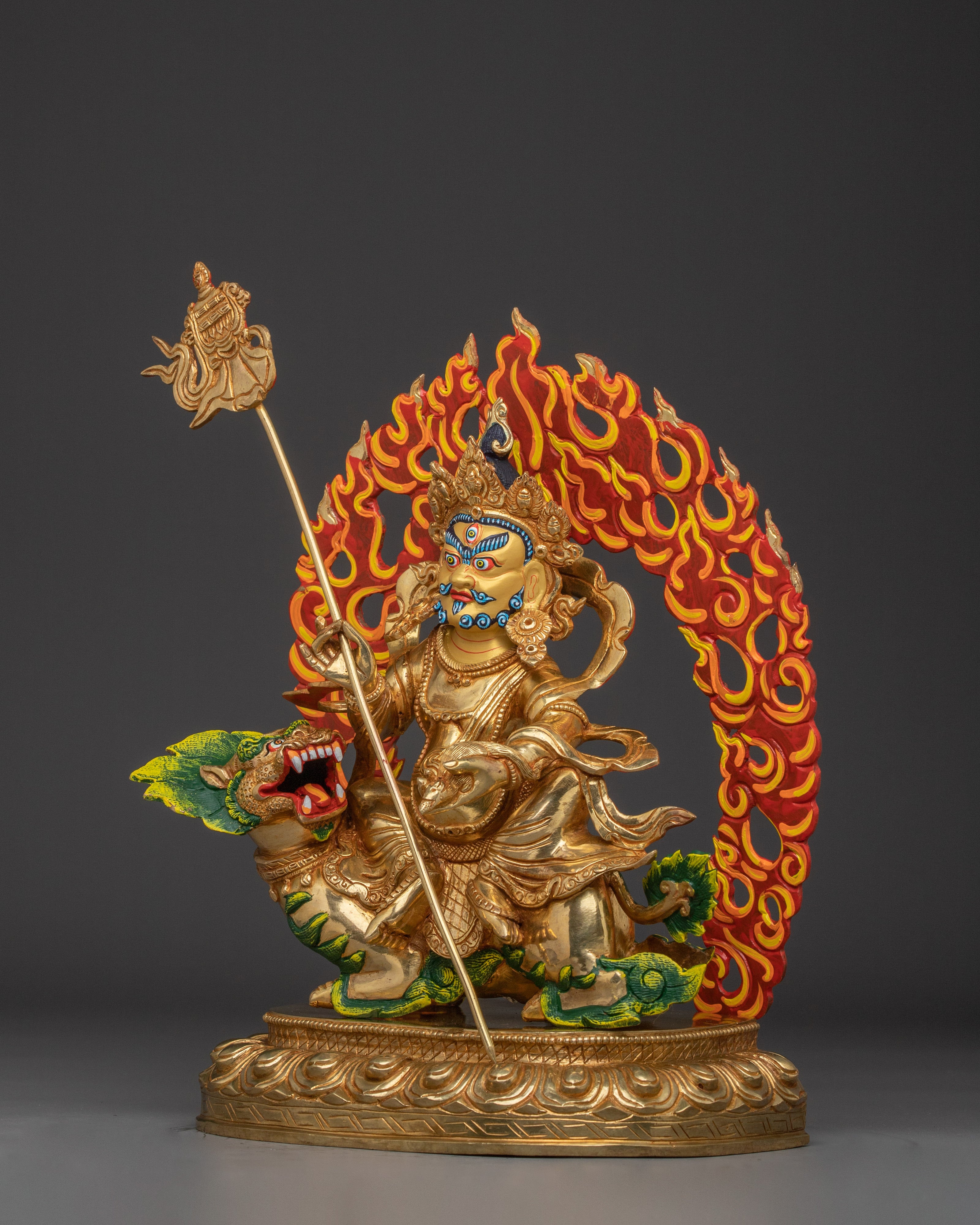 Northern Guardian Namtoshe Statue | Tibetan Wealth Deity