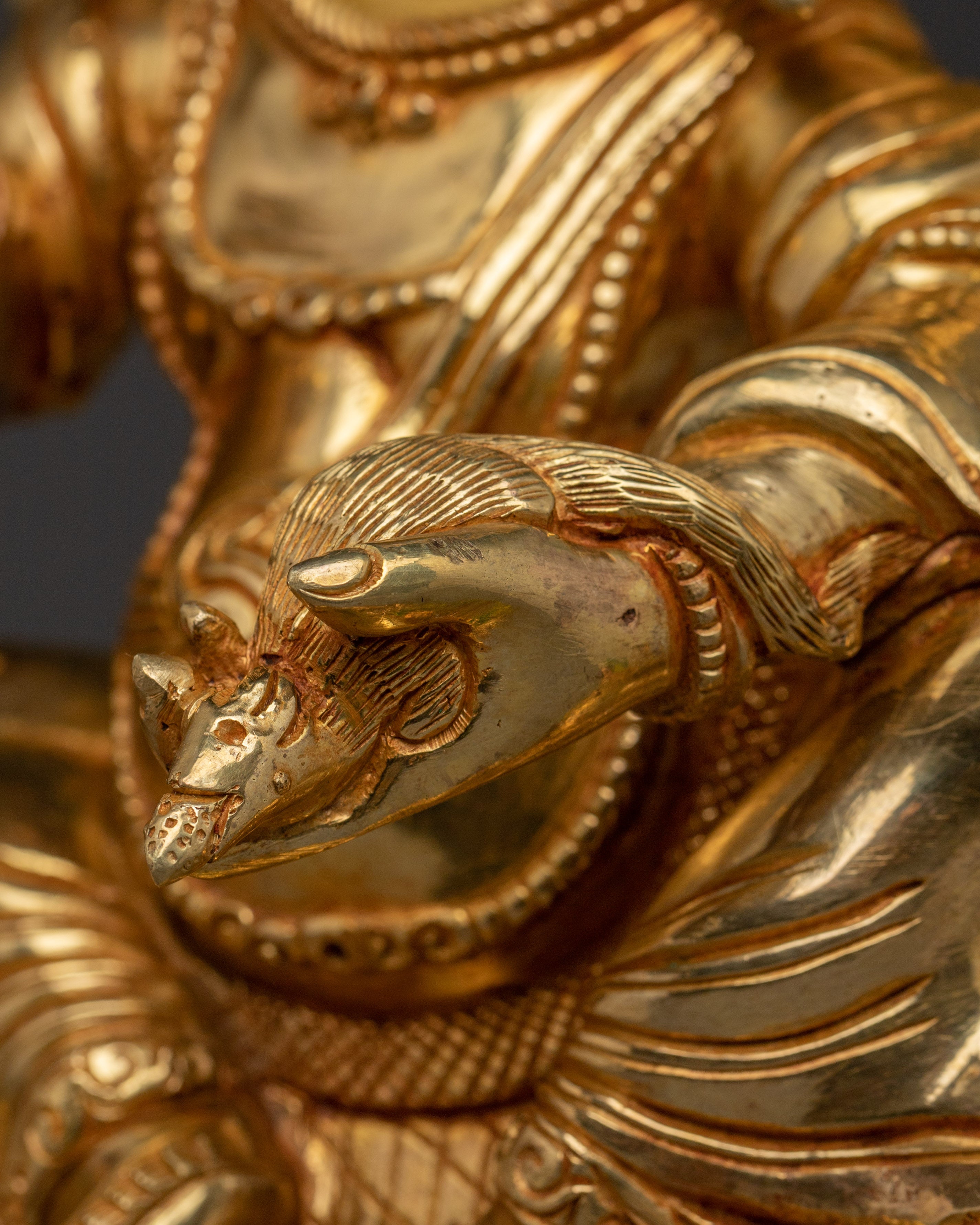 Northern Guardian Namtoshe Statue | Tibetan Wealth Deity