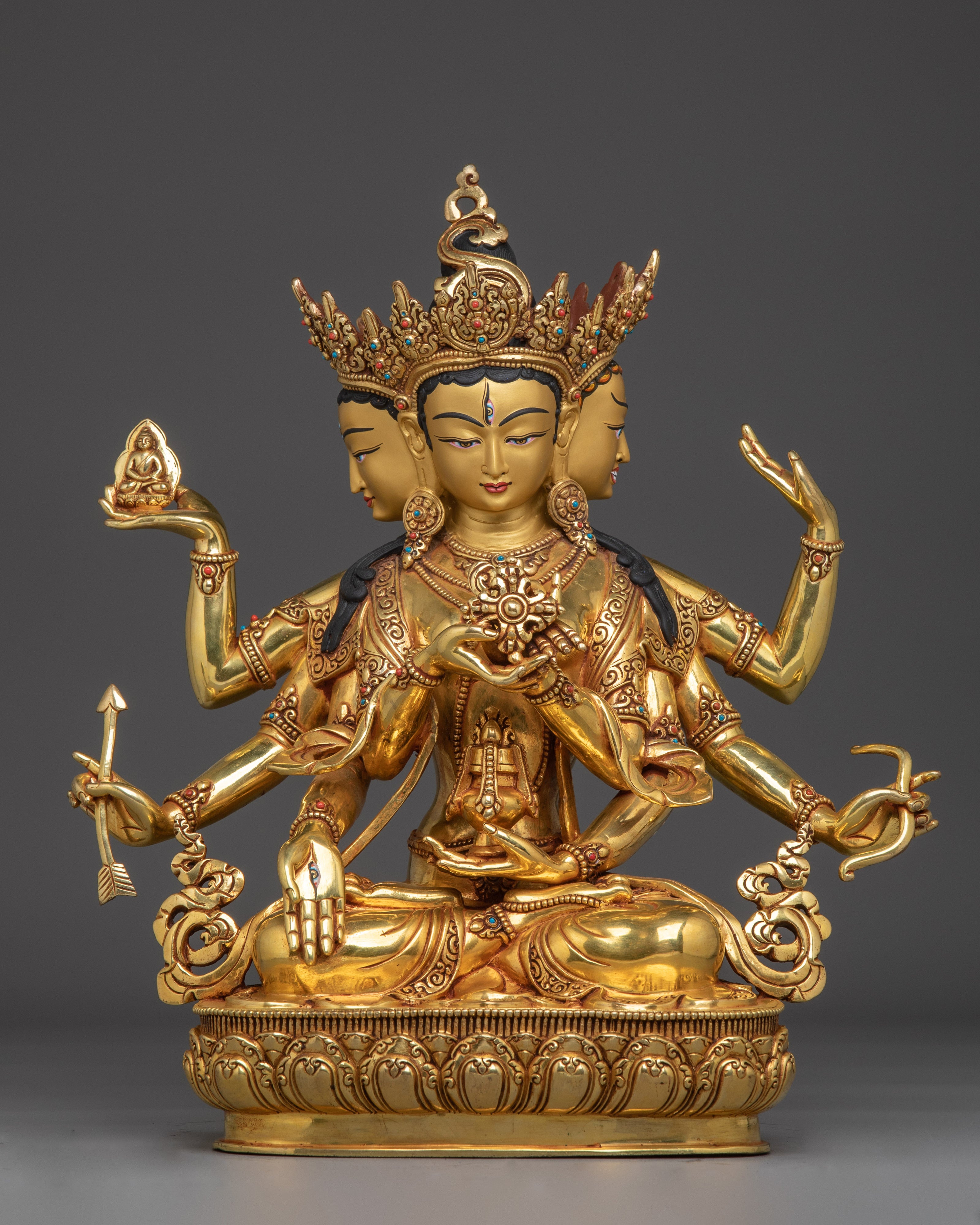 Buddhist Dakini Namgyalma Statue