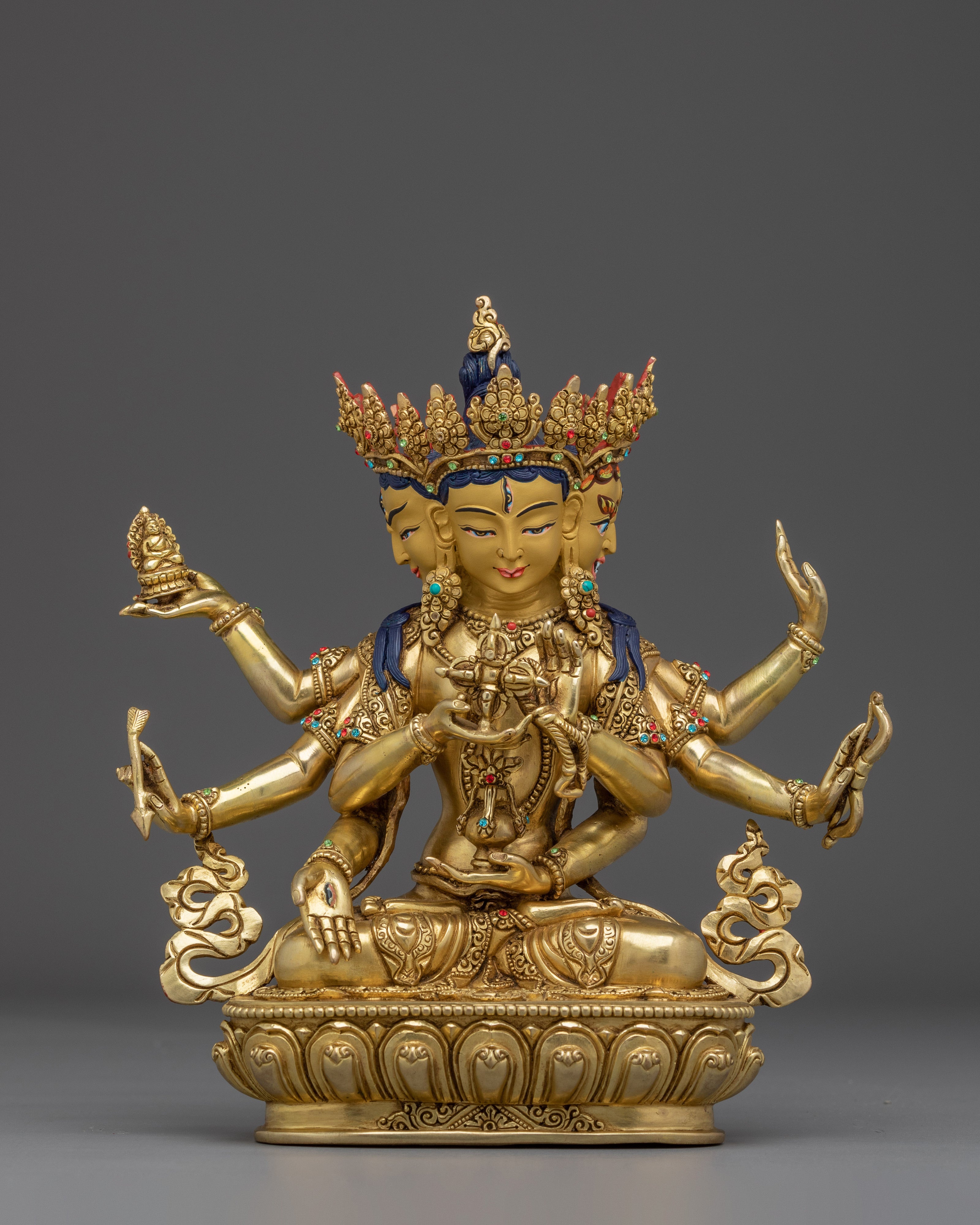 Multi-Armed Dakini Namgyalma Statue | Longevity Goddess