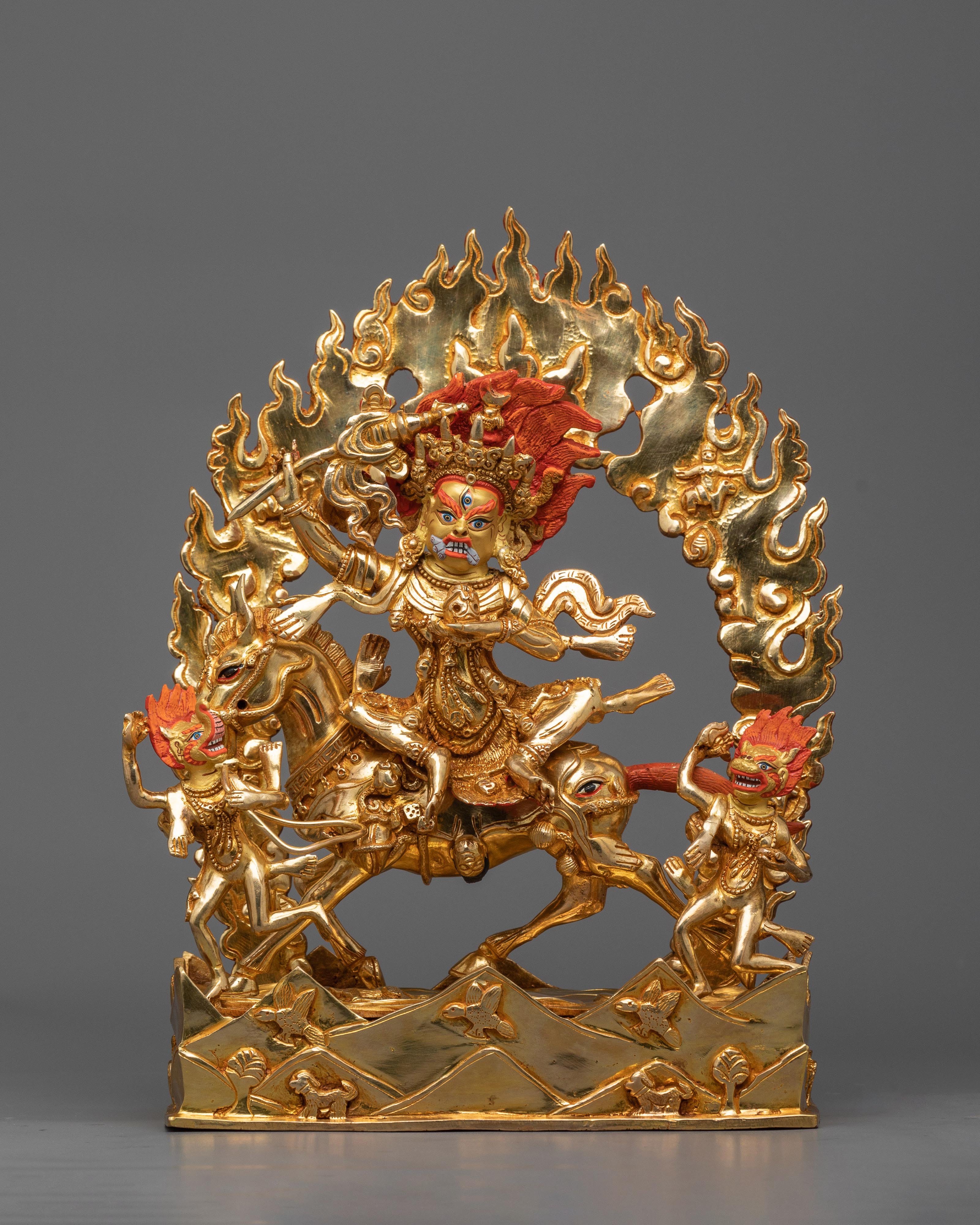 Palden Lhamo Female Deity Statue | The Epitome of Divine Feminine Energy