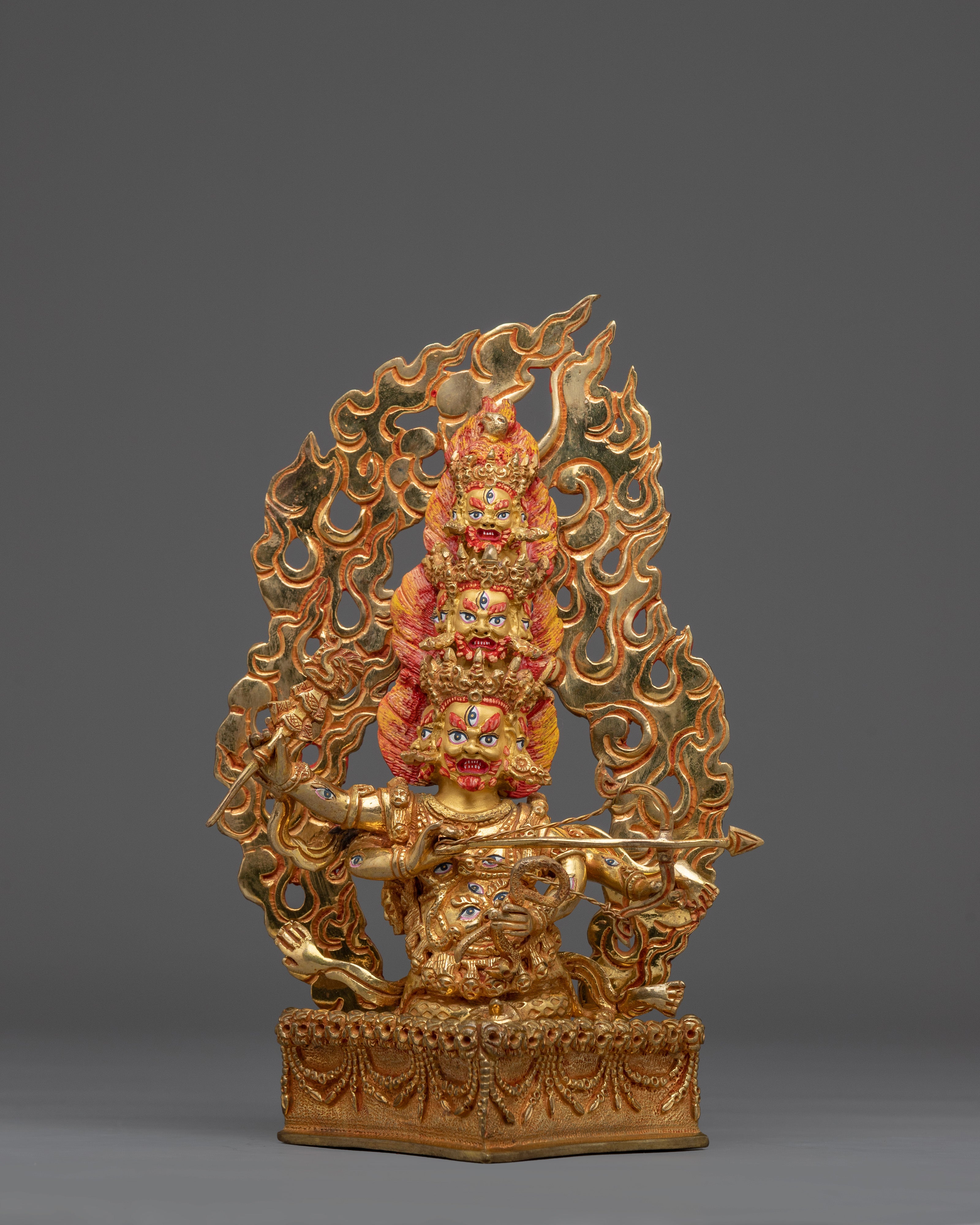 Wrathful Rahula Statue