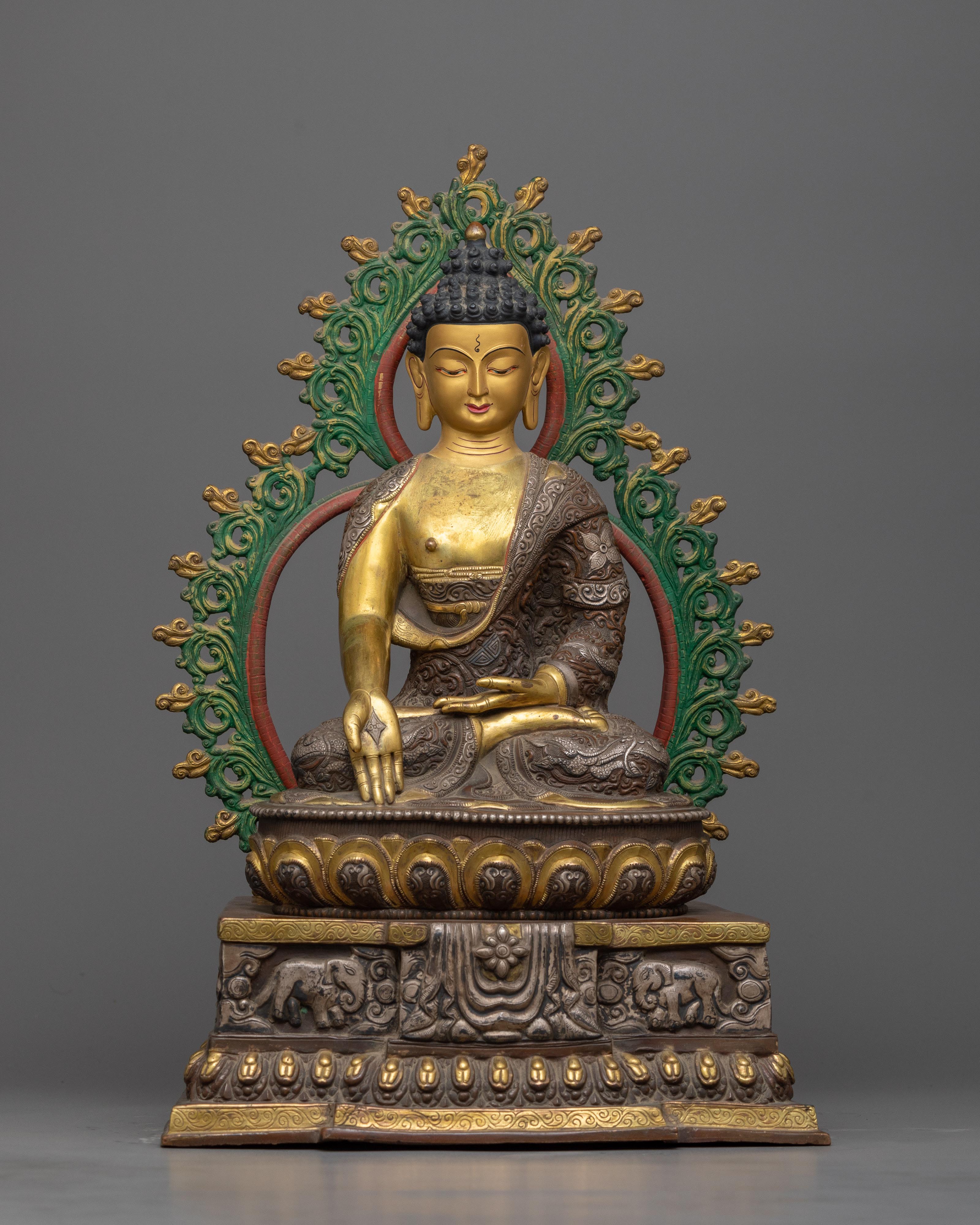 Radiant Ratnasambhava Buddha Statue Essence of Prosperity and Equali