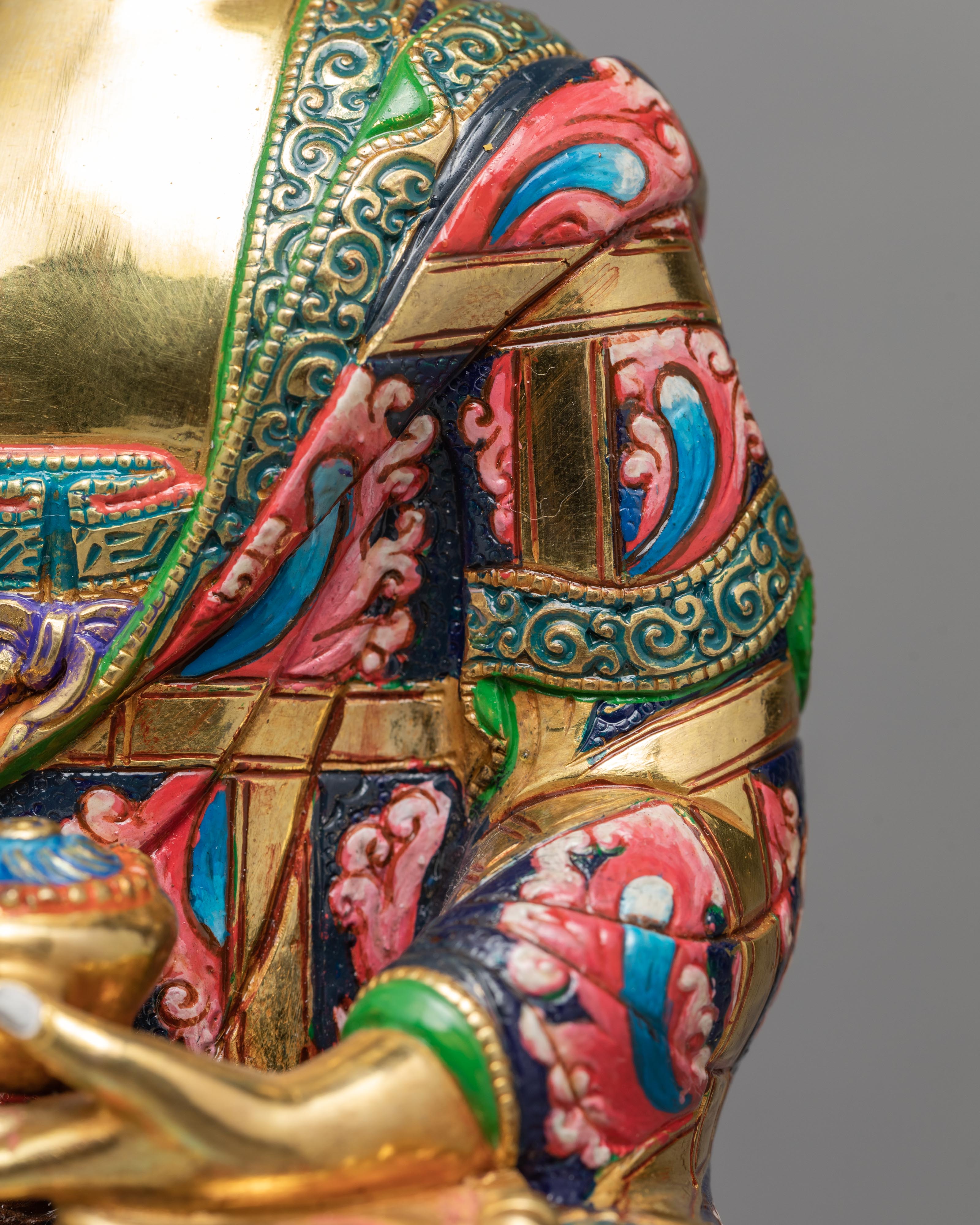 Gautama Buddha | Gold Plated Statue | Himalayan Art