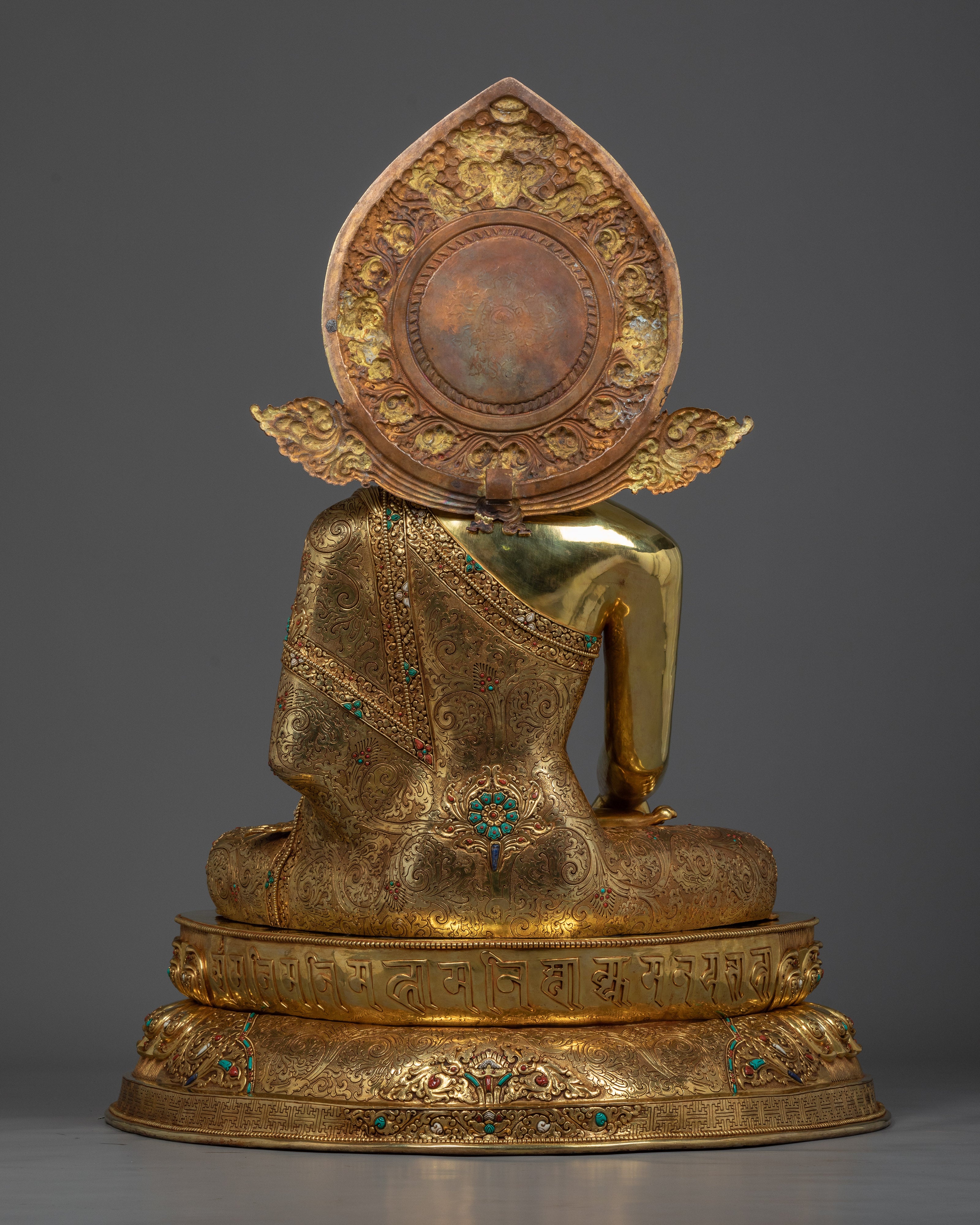 Majestic 104cm Shakyamuni Buddha Sculpture | A Collector’s Pride