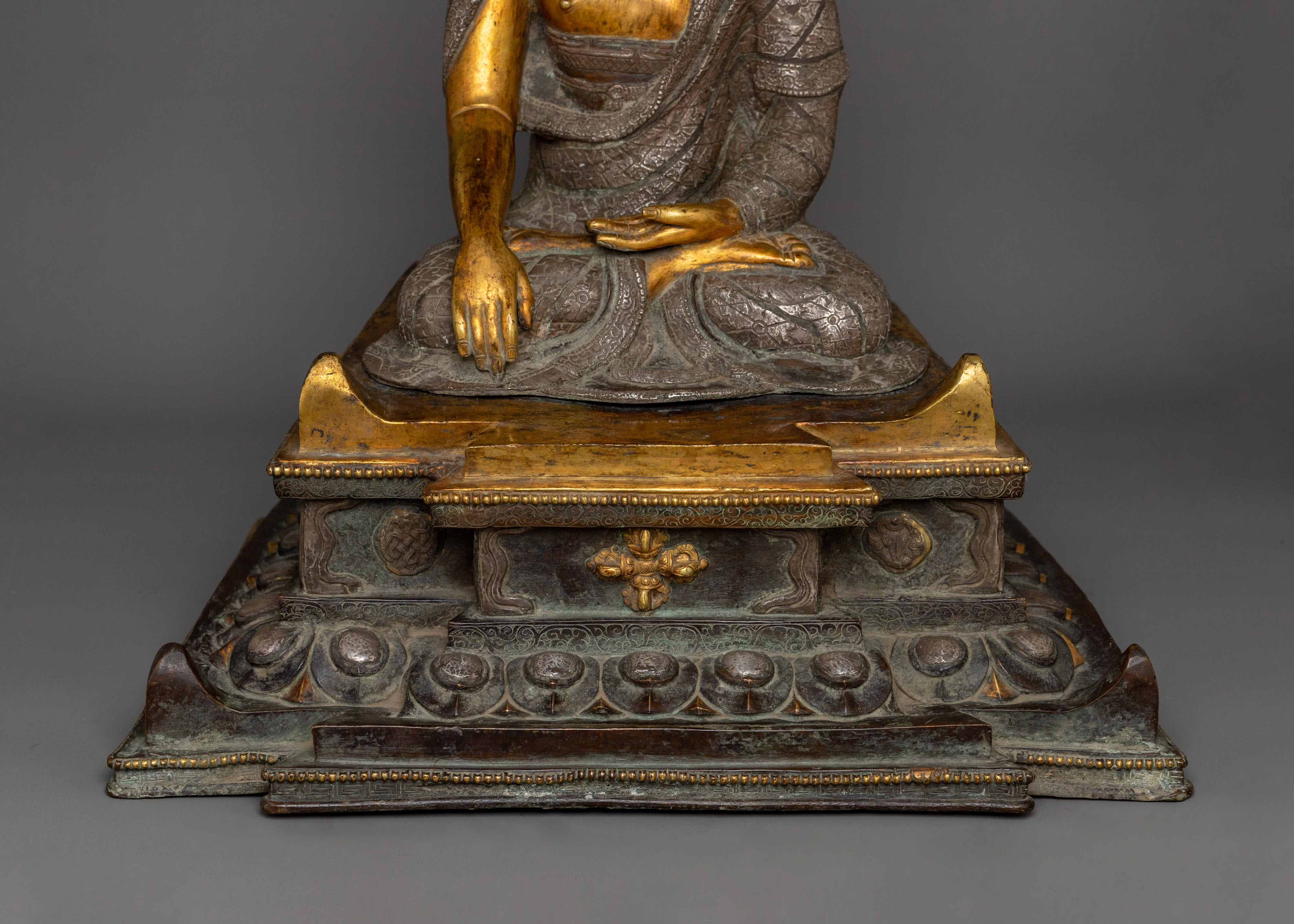 Shakyamuni Buddha Embodiment of Wisdom Statue | Traditional Statue of Gautama Buddha