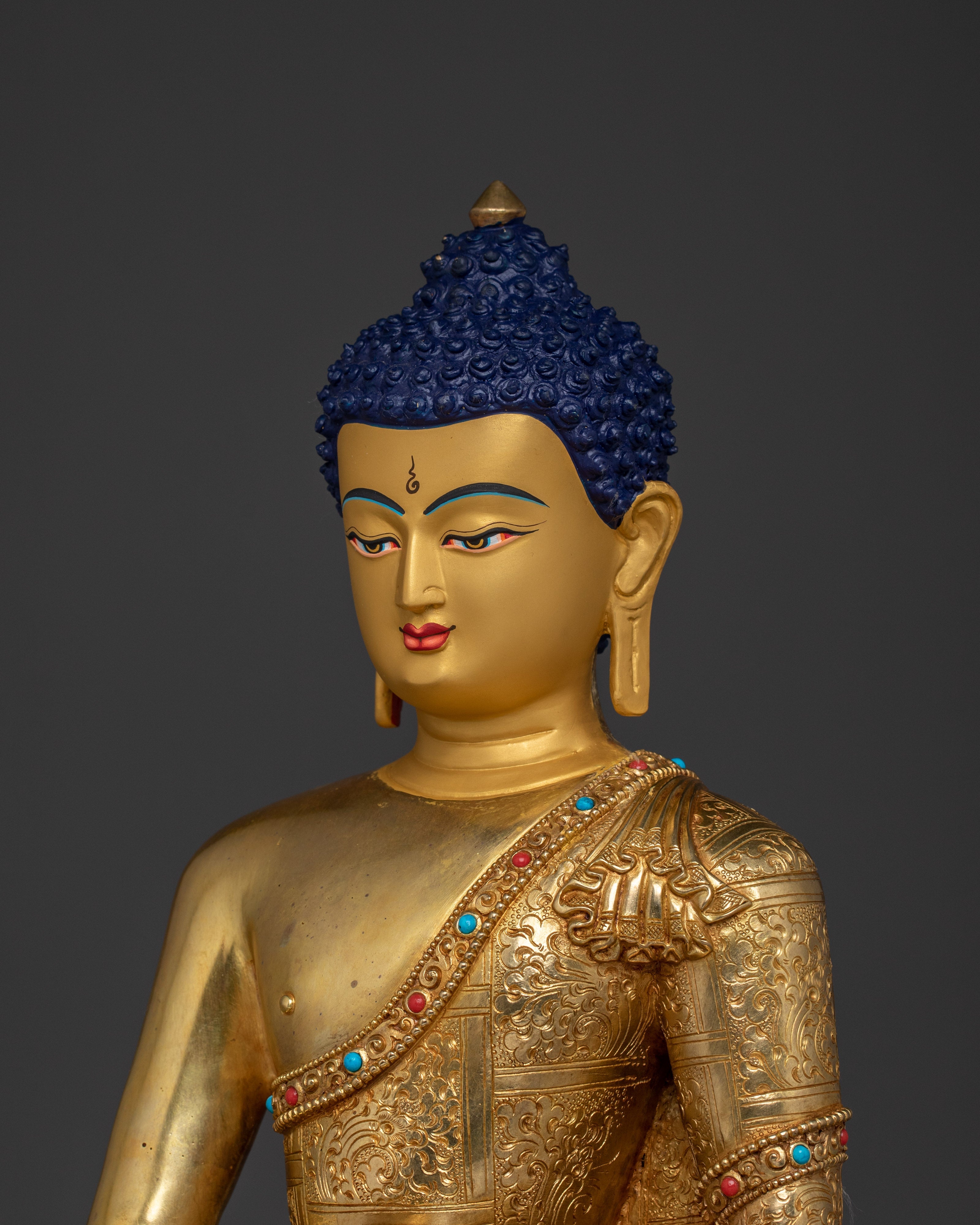 Enlightened Shakyamuni Buddha Figurine | Gautama Buddha Statue