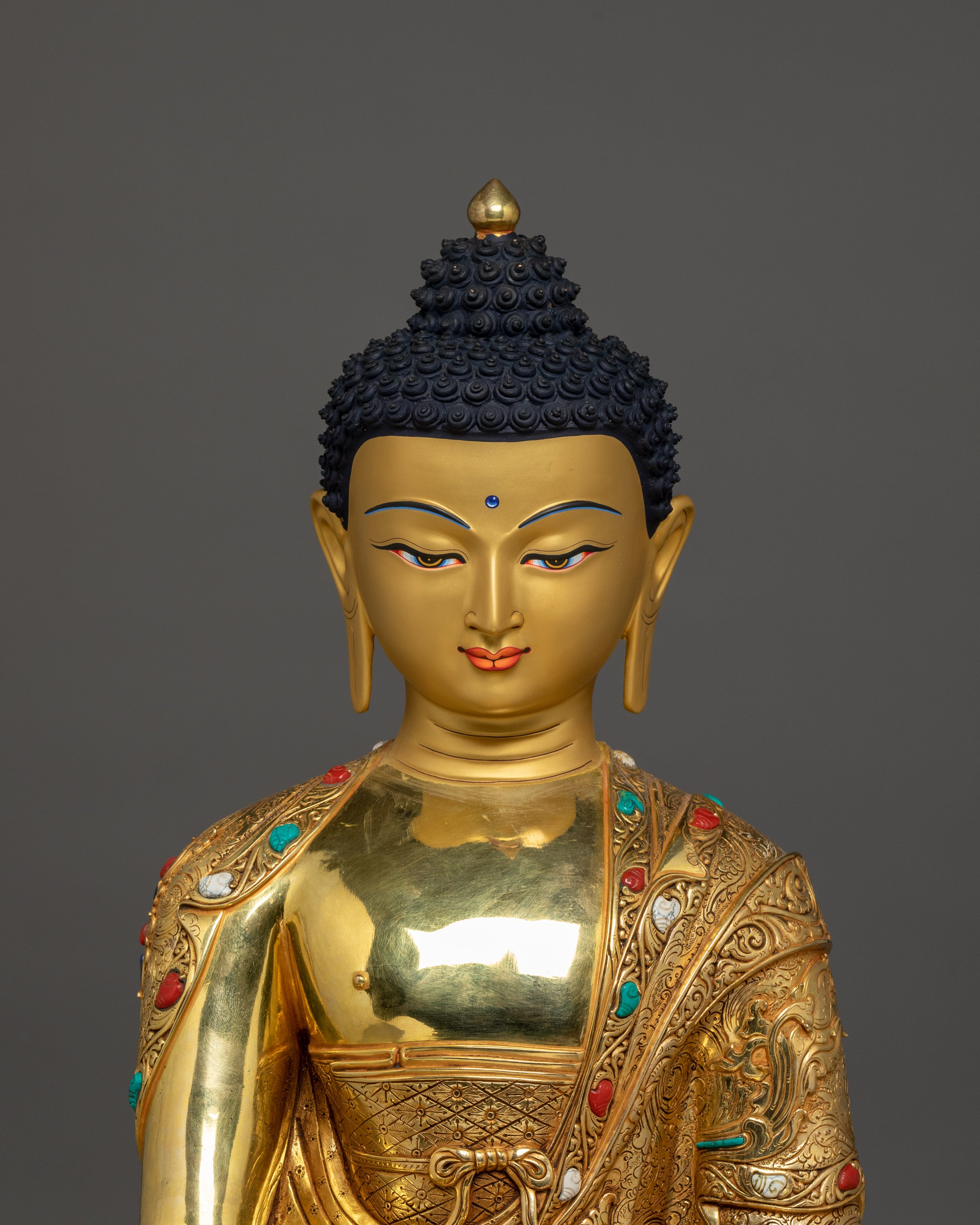 Gautama Buddha Dharma Teacher Statue | Shakyamuni Buddha - The Enlightened One