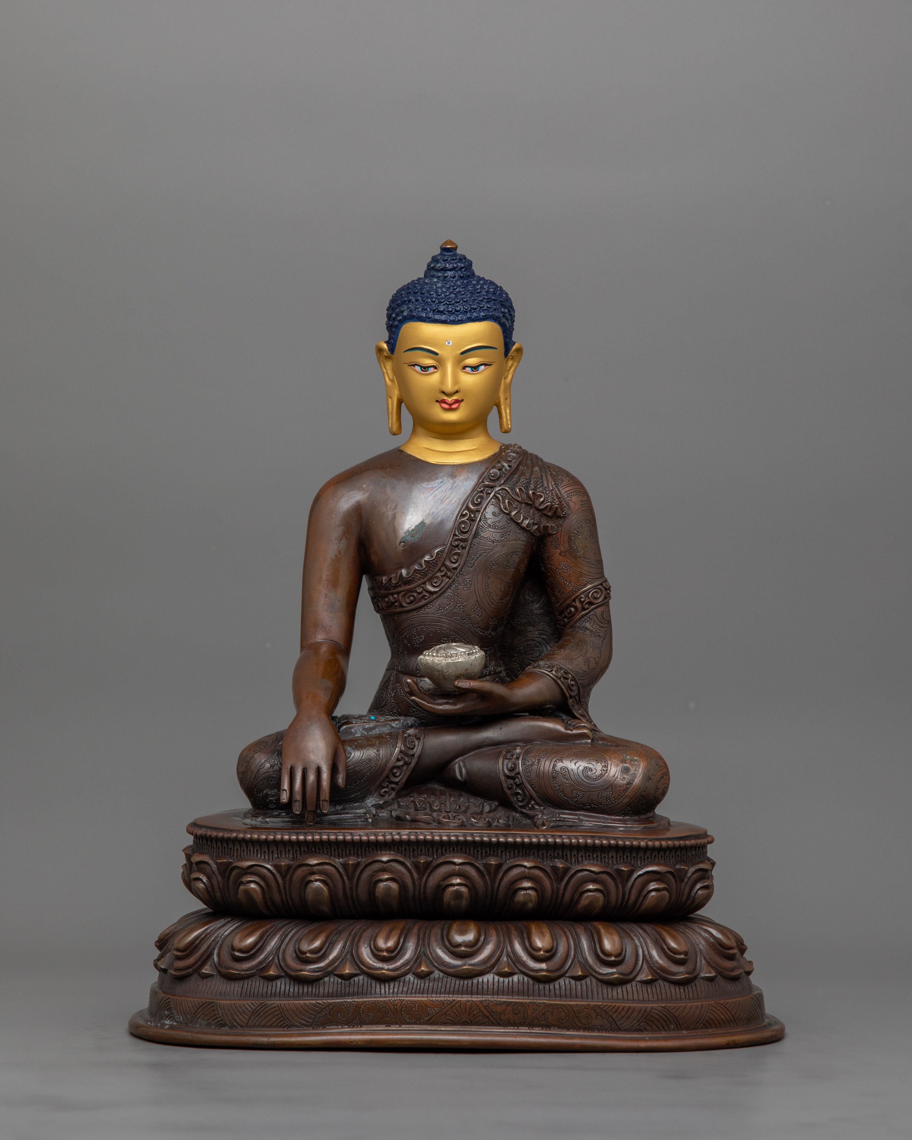 Meditating Peaceful Gautama Buddha Statue | Symbol of Serenity and Enlightenment