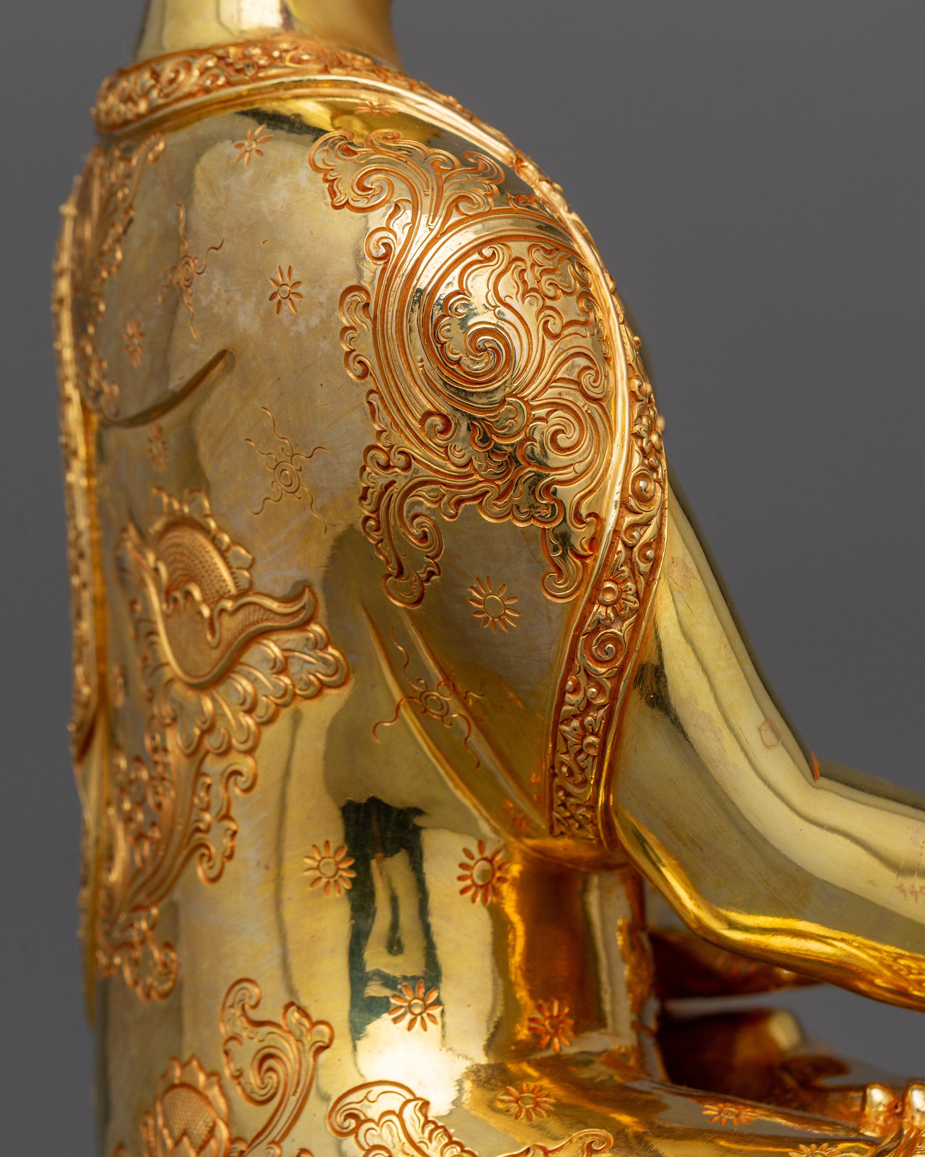 Historical Siddhartha Gautama Figurine | Sacred Buddhist Shrine Decor