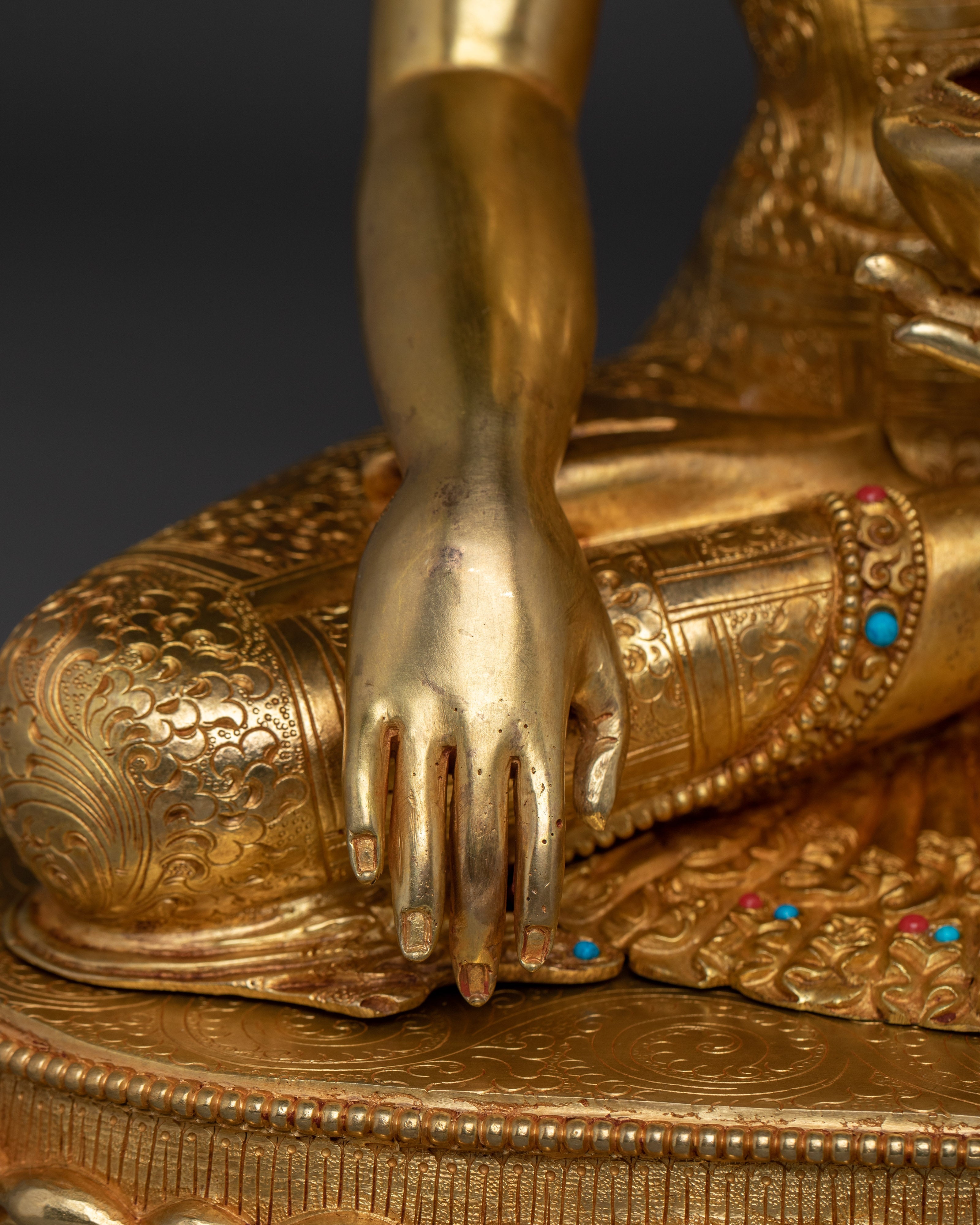 Enlightened Shakyamuni Buddha Figurine | Gautama Buddha Statue