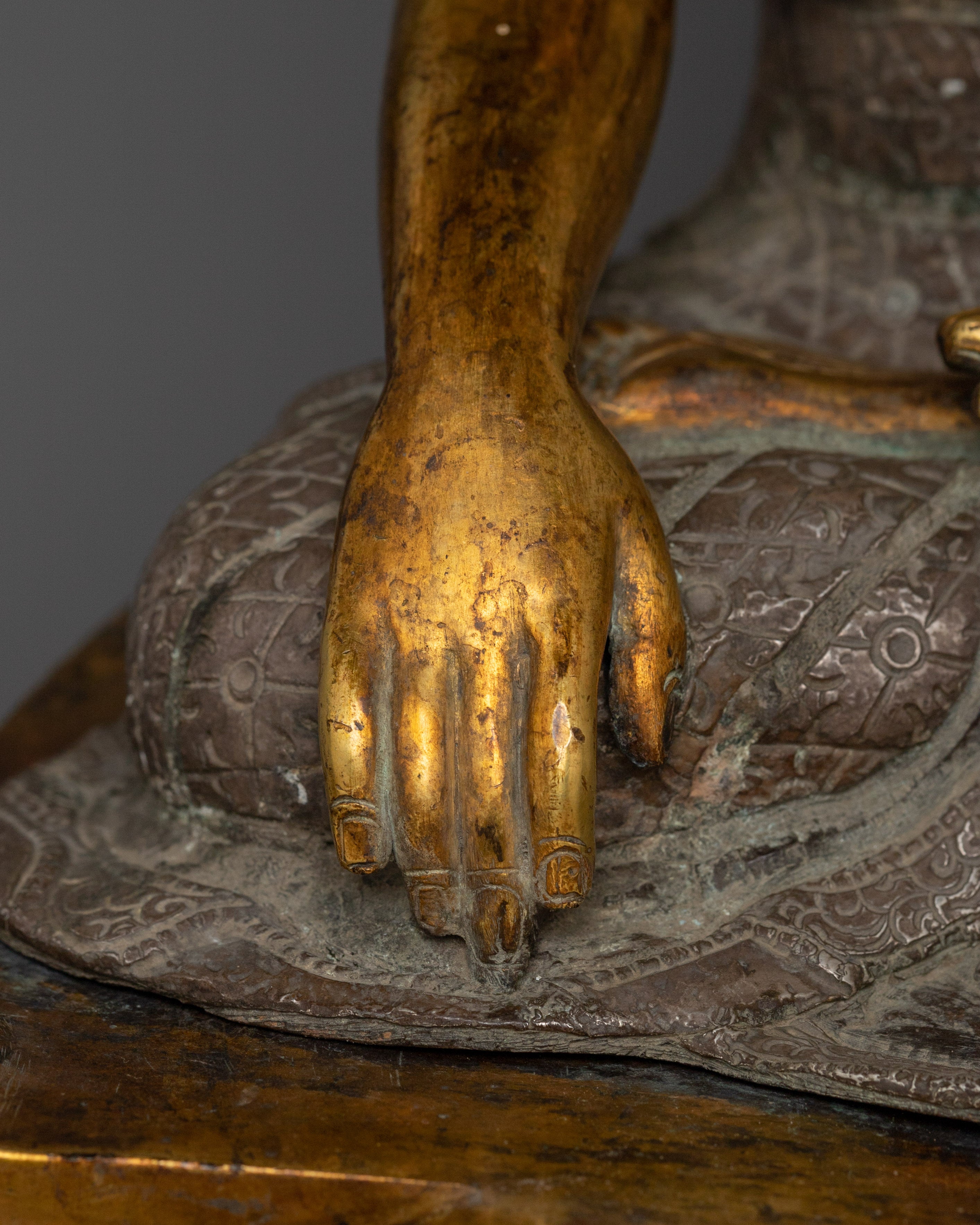 Shakyamuni Buddha Embodiment of Wisdom Statue | Traditional Statue of Gautama Buddha