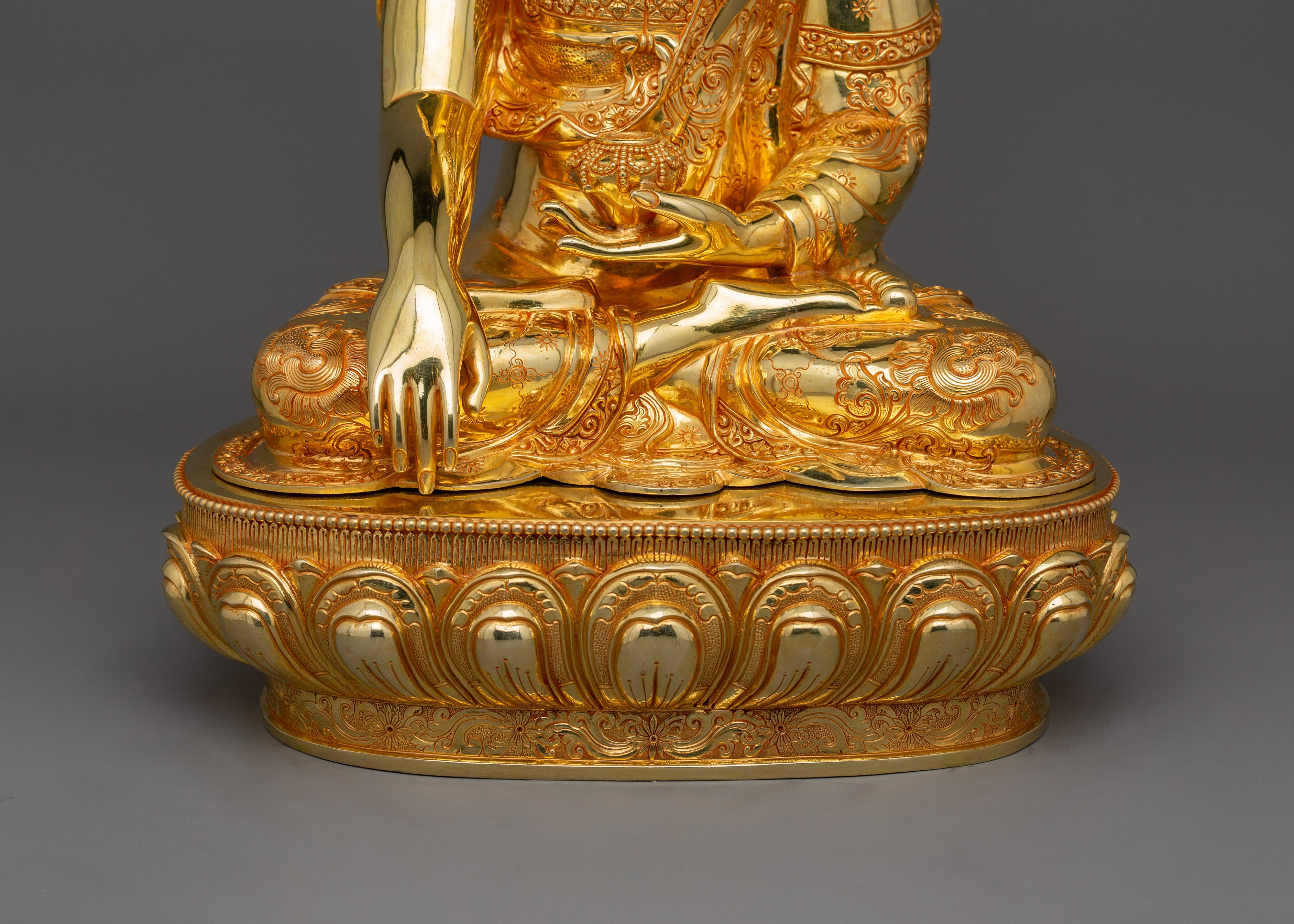 Historical Siddhartha Gautama Figurine | Sacred Buddhist Shrine Decor